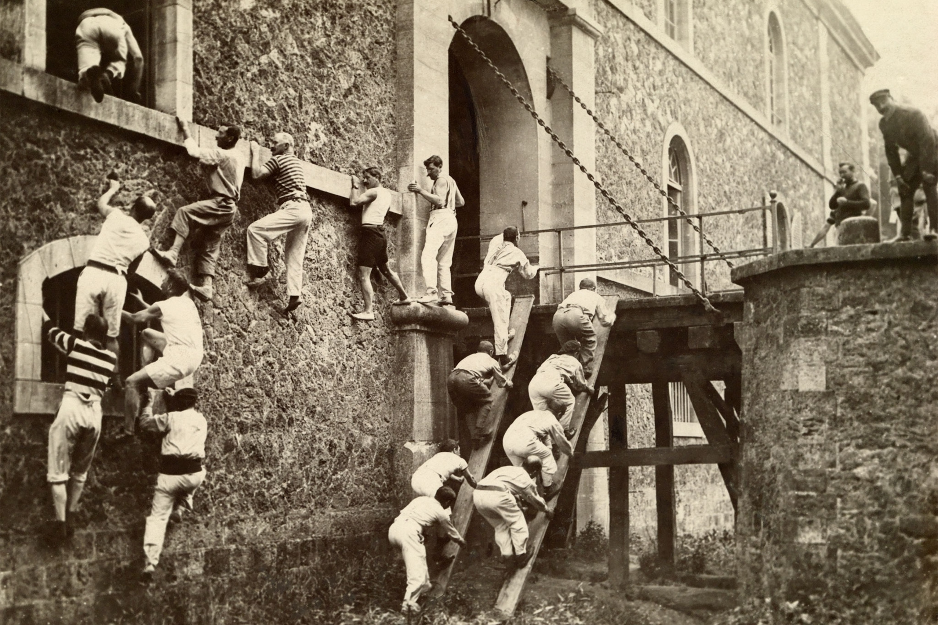 students in a classroom in France