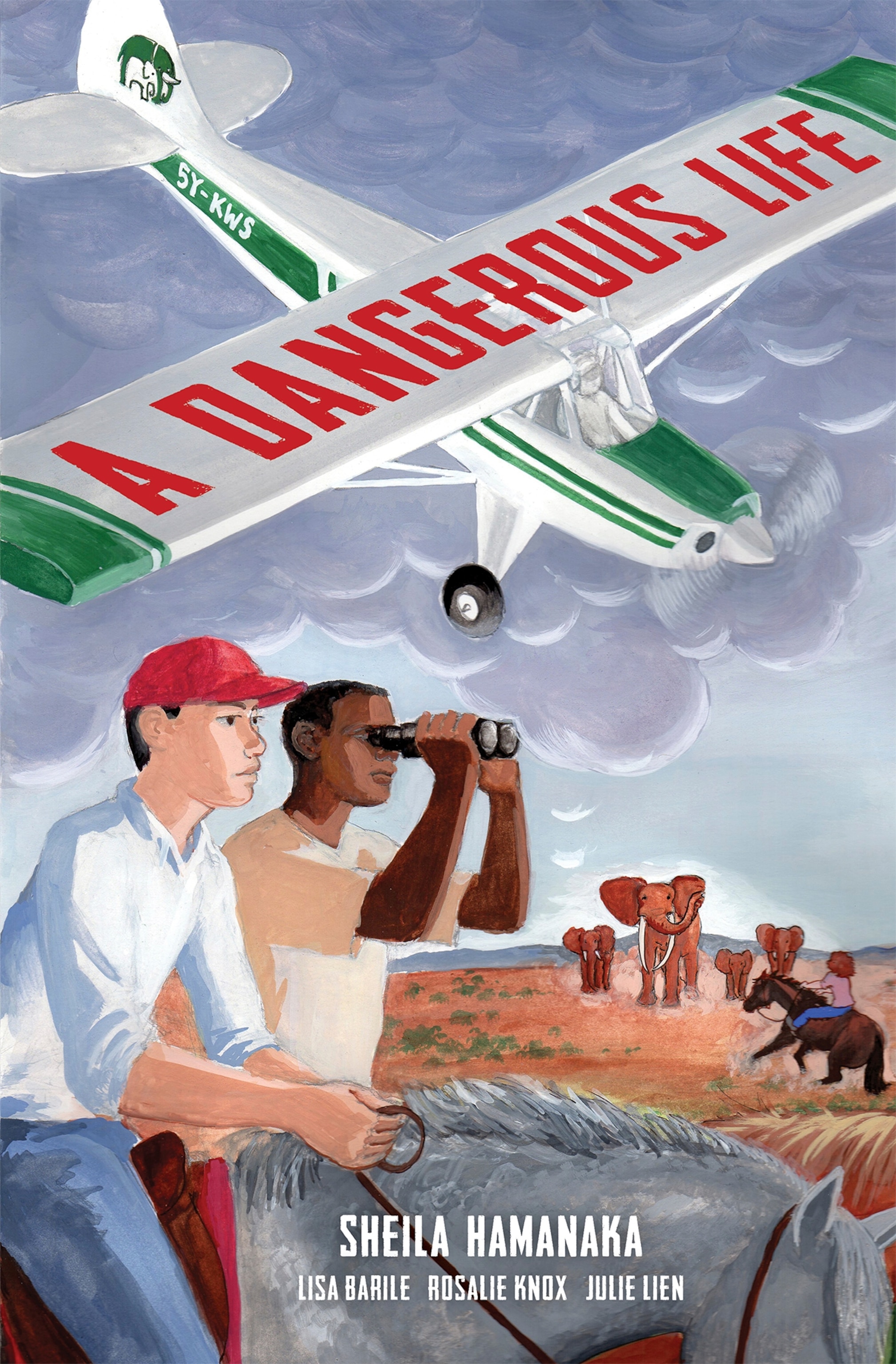 the cover of Sheila Hamanaka's book, "A Dangerous Life".
