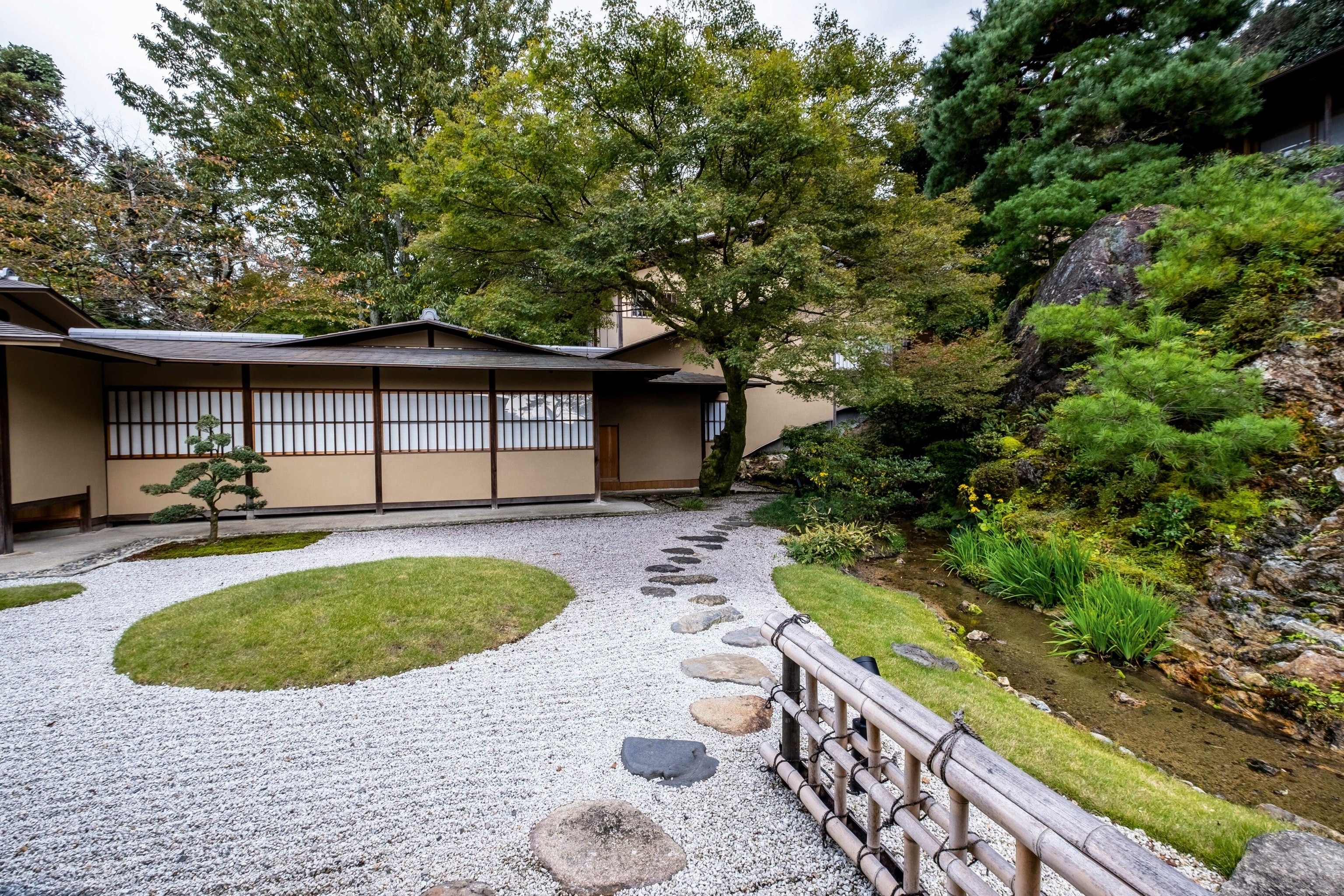 Kasui-en (Japanese annex) at The Westin Miyako Kyoto, a sleek, understated hotel in the heart of the city.
