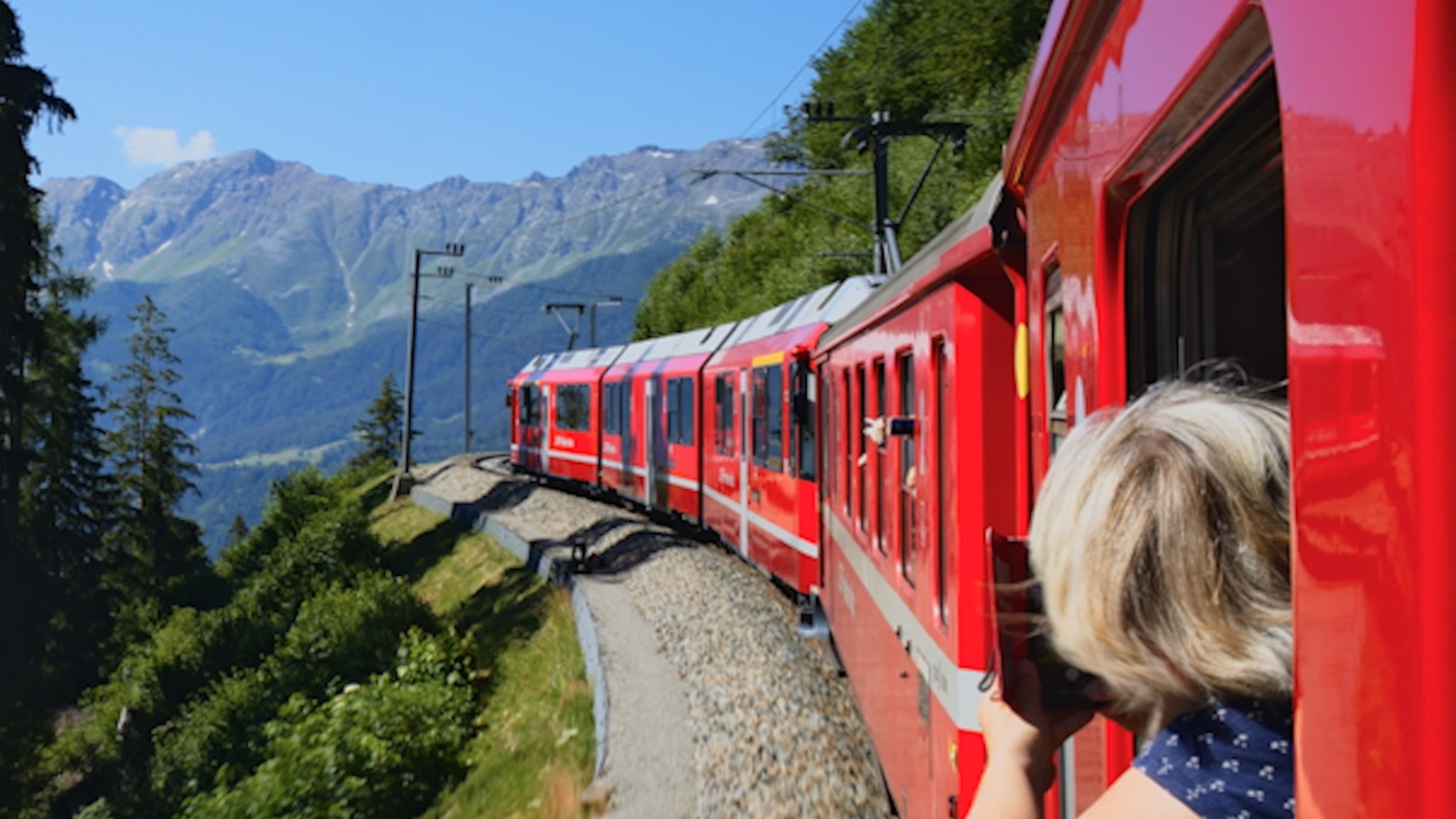 The Most Memorable Train Ride You'll Ever Take Is in Switzerland