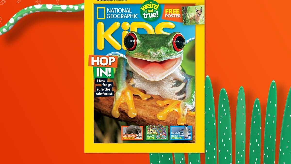 National Geographic Kids magazine sneak peek