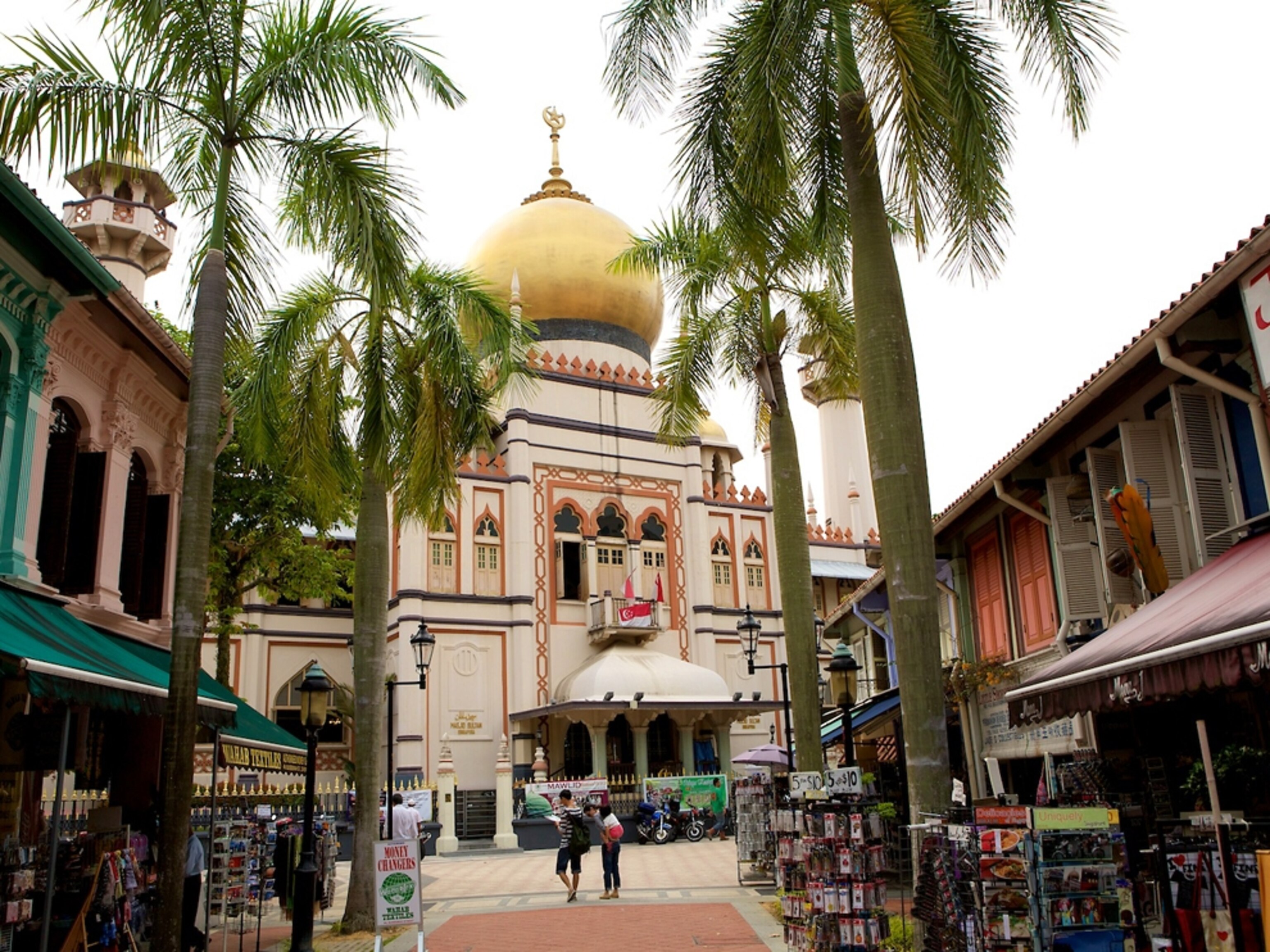 the Malay neighborhood of Singapore