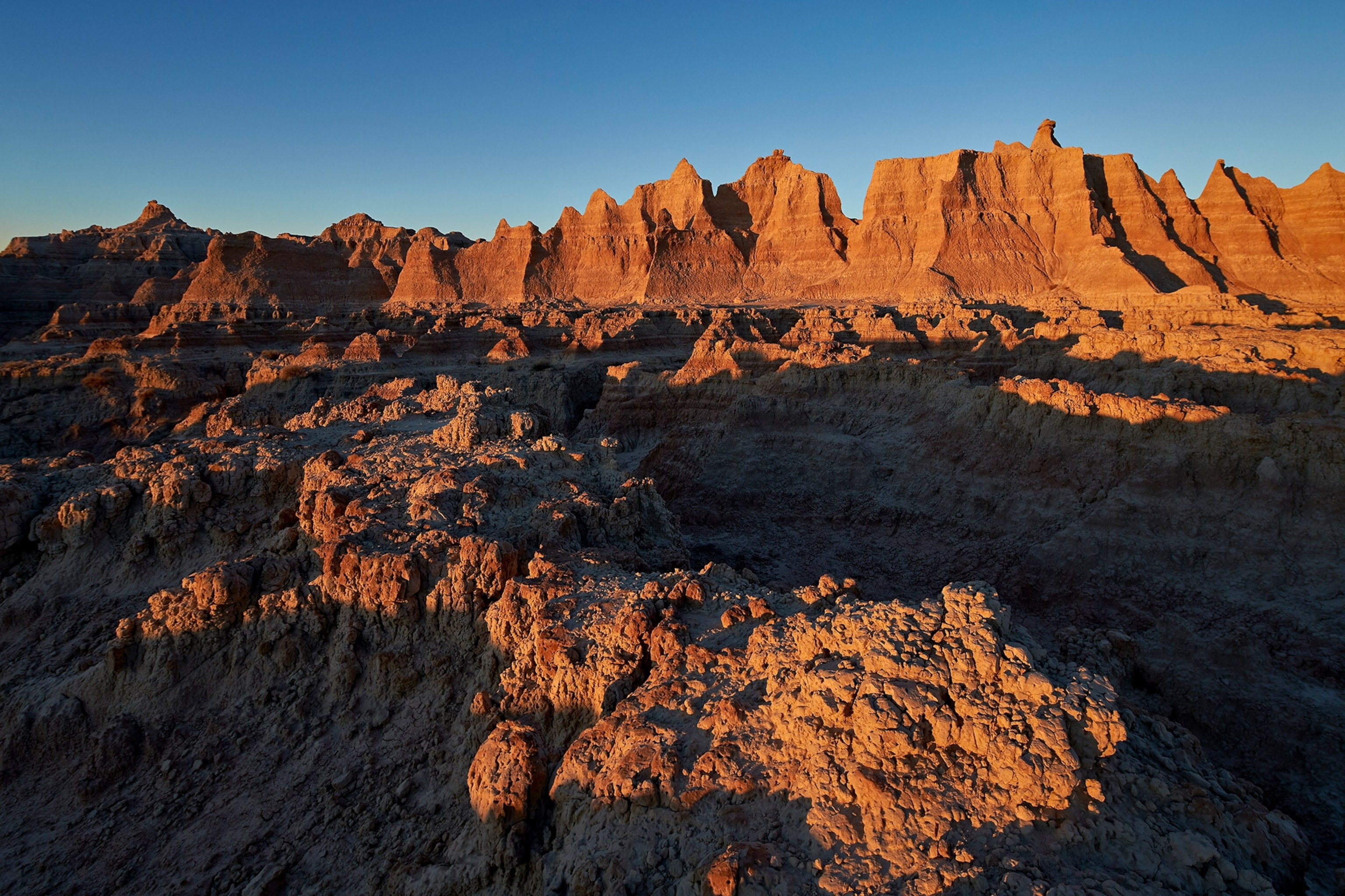 Badlands National Park in South Dakota