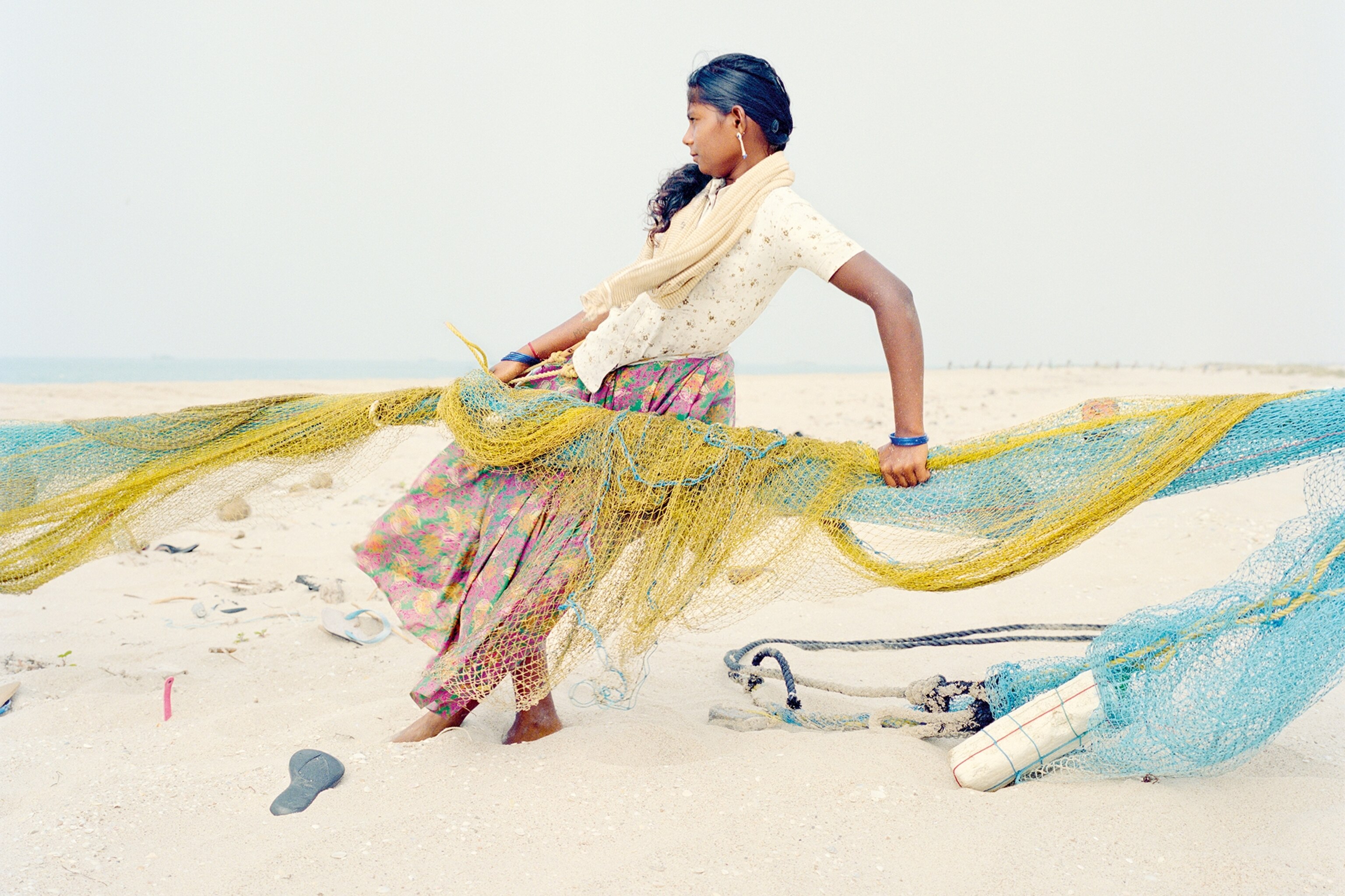 Vasantha Yogananthan, Longing for Love, 2018, from the series A Myth of Two Souls, 2013-20, at the V&A.