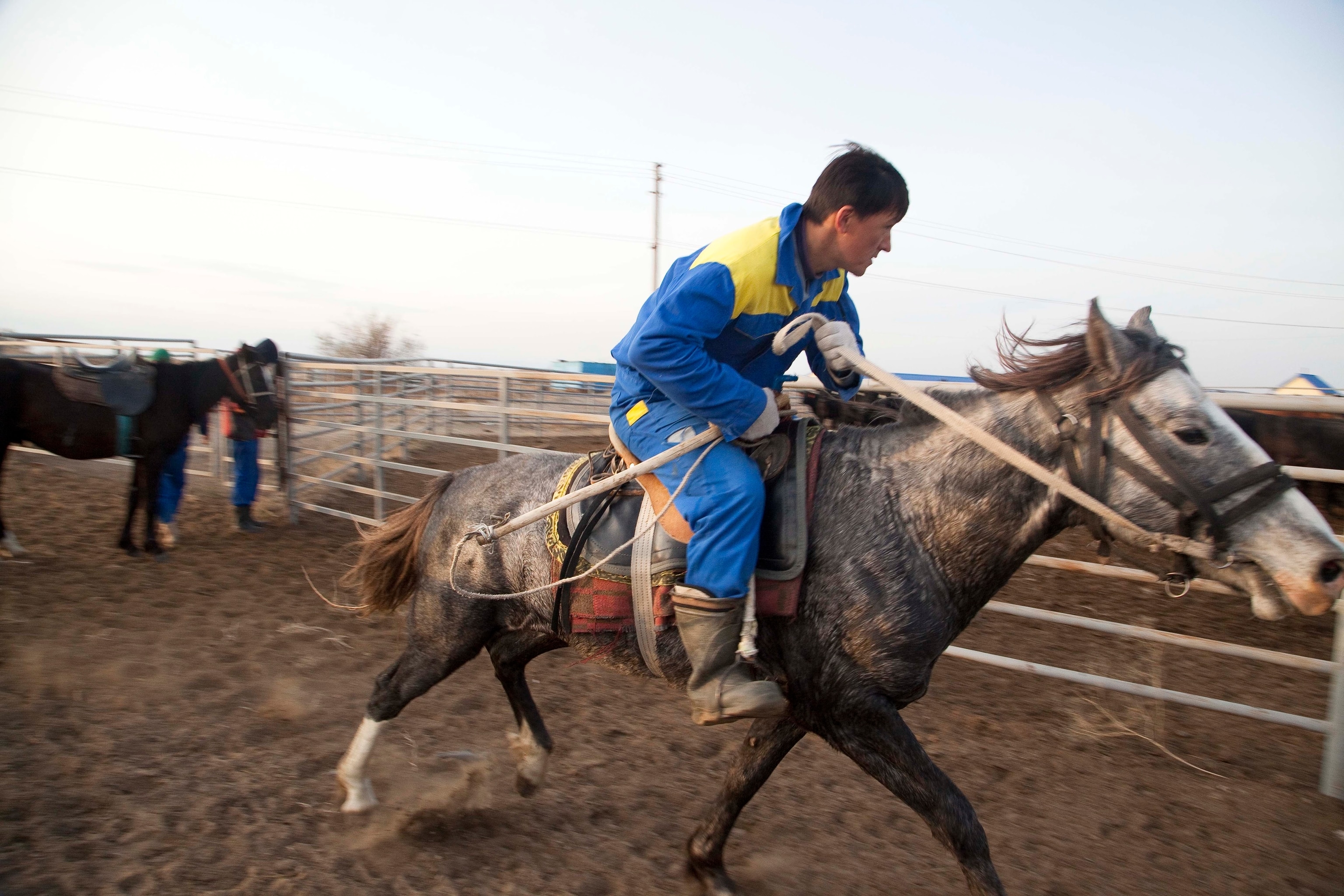 A horseman. Photograph by Ryan Bell