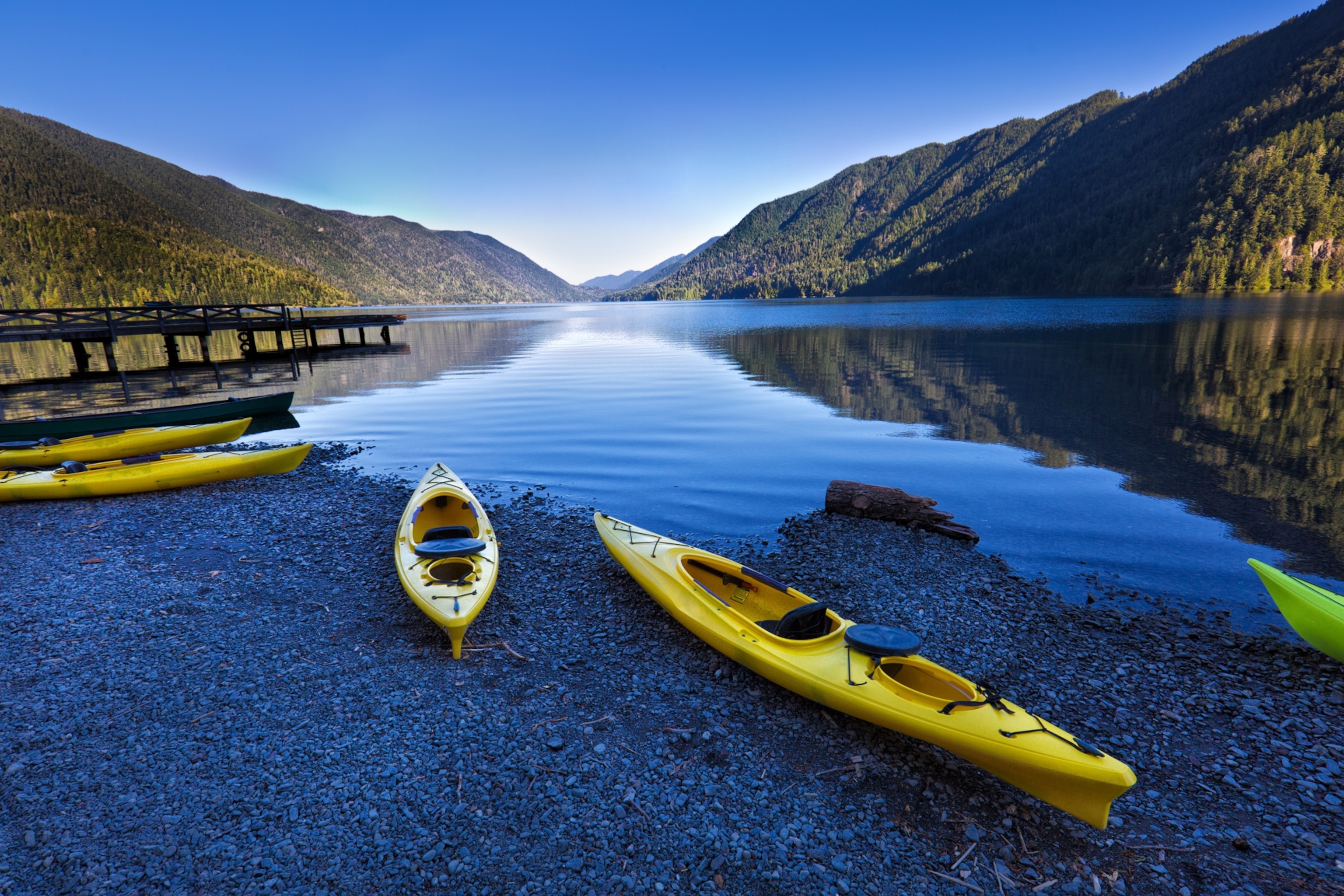 Lake Crescent in Olympic National Park