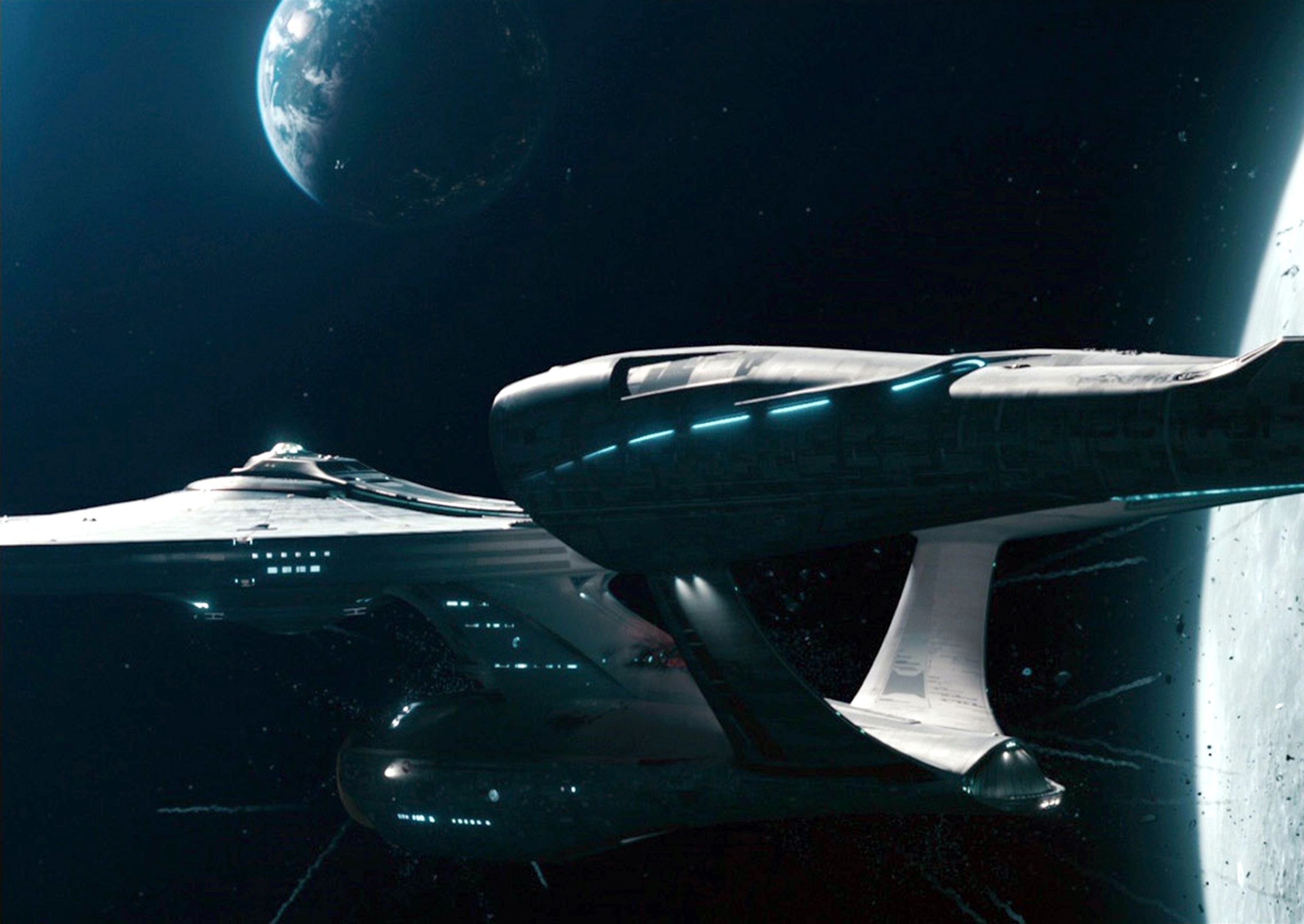 Starship Enterprise from the movie "Star Trek: Into Darkness"