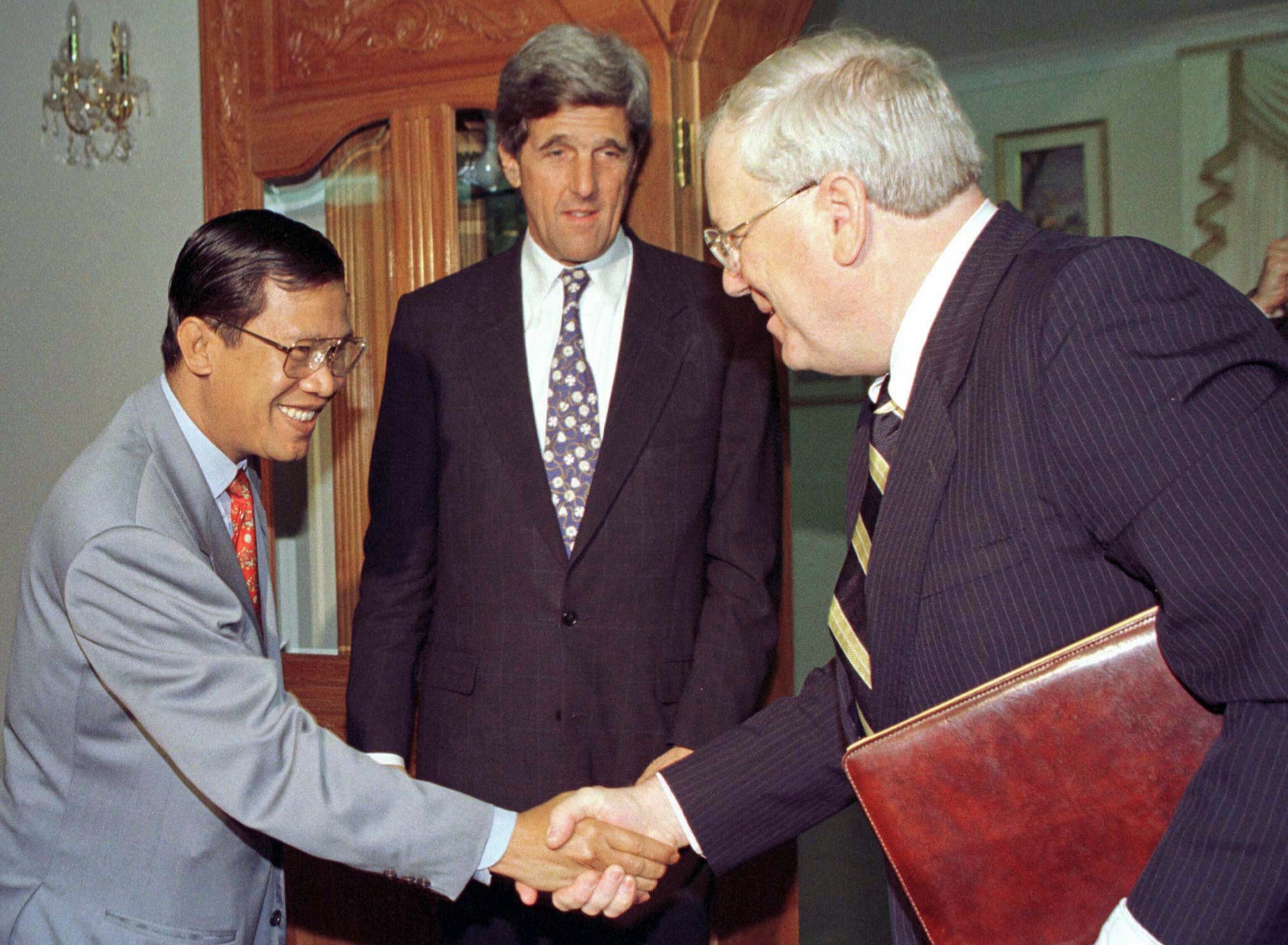 boys in a rice field in Philippines.