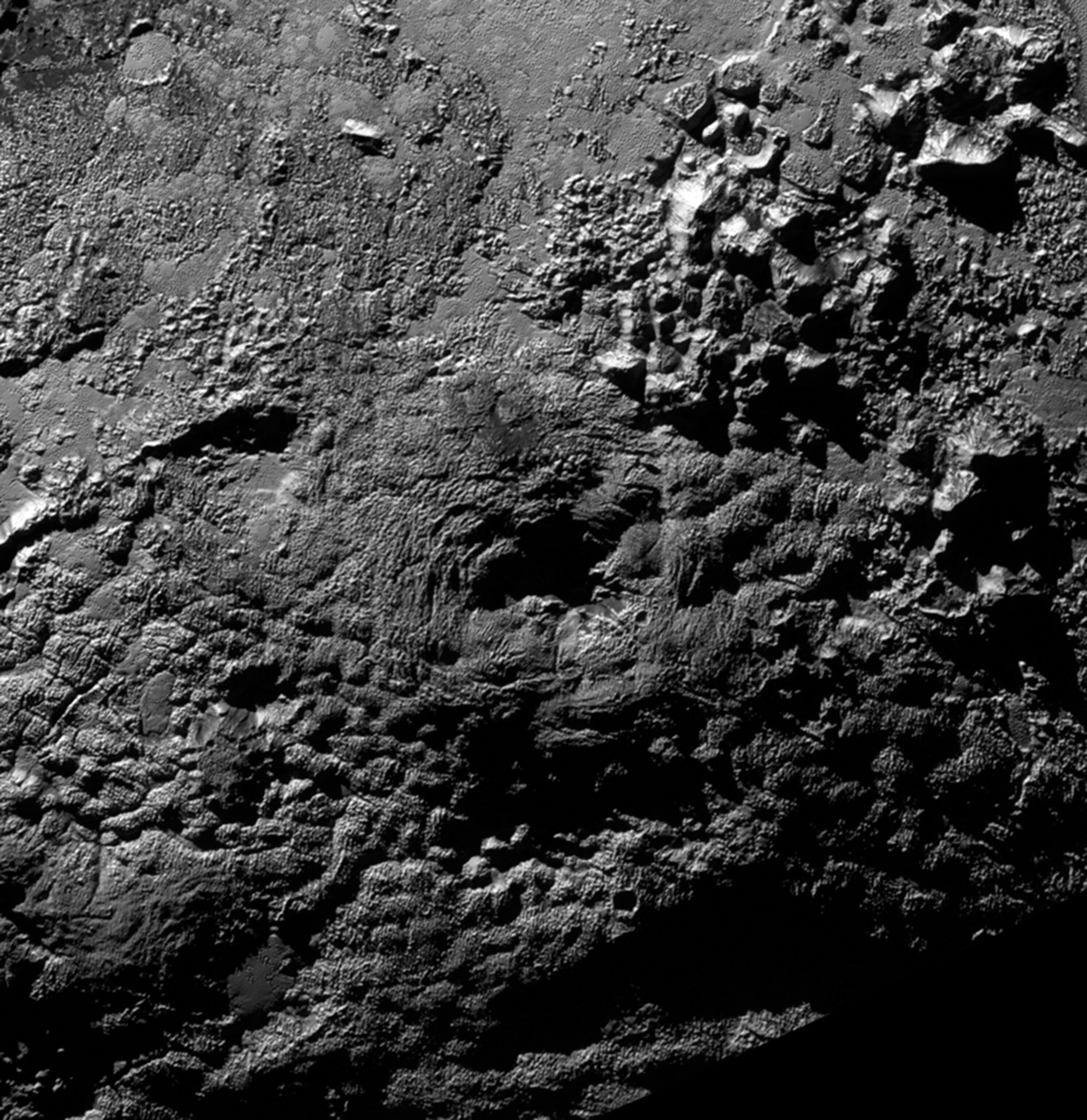 volcanos on Pluto's surface