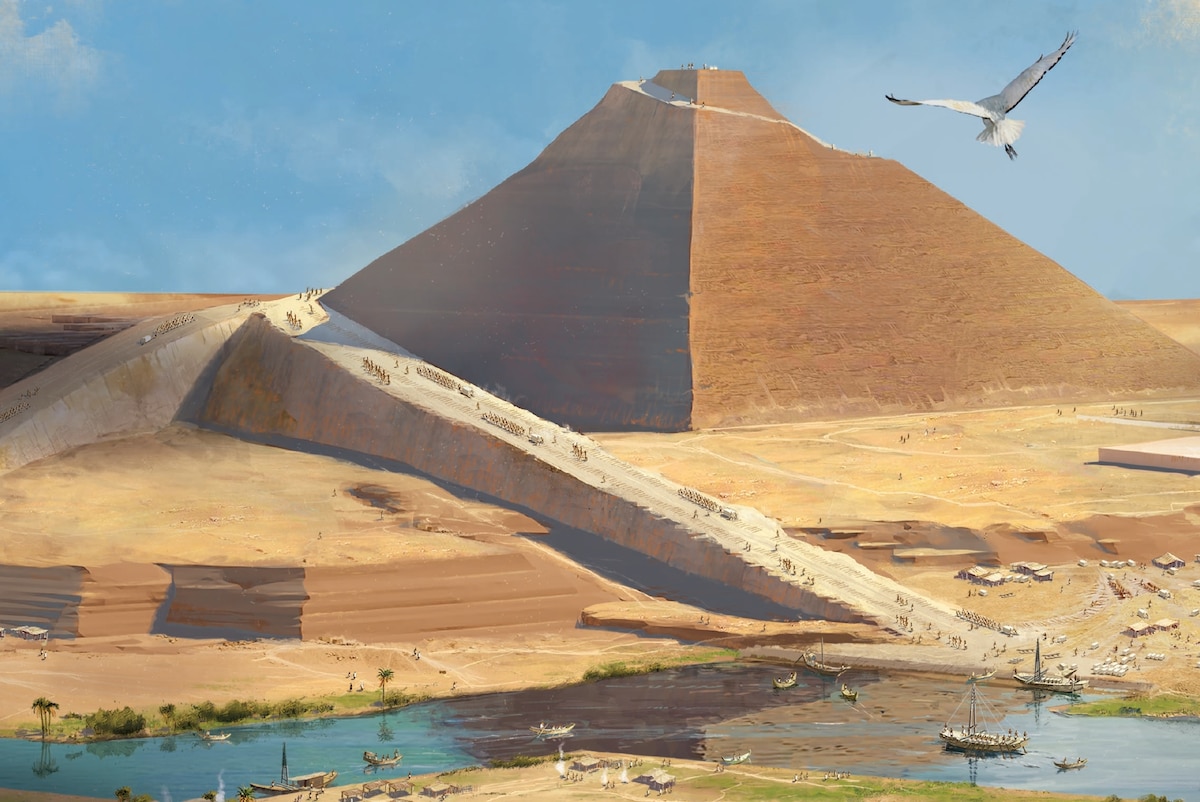 Rethinking how the Egyptians built the pyramids