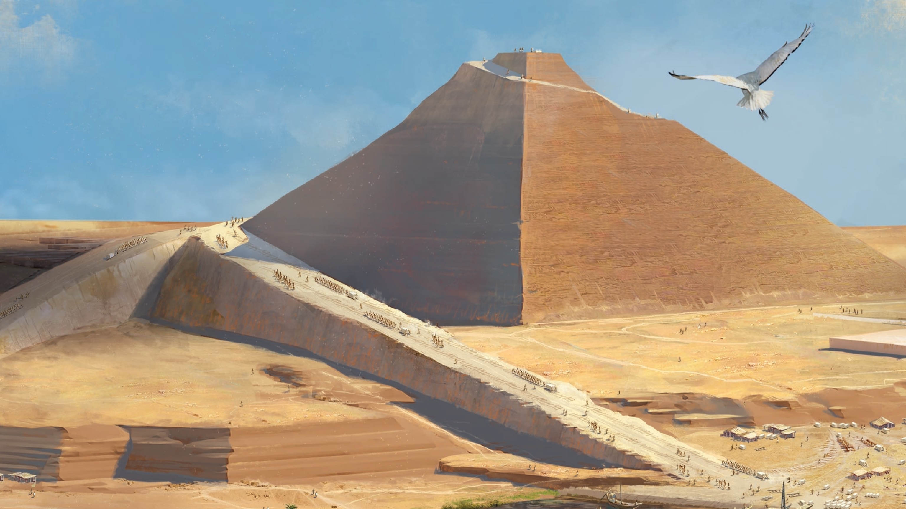 Rethinking how the Egyptians built the pyramids