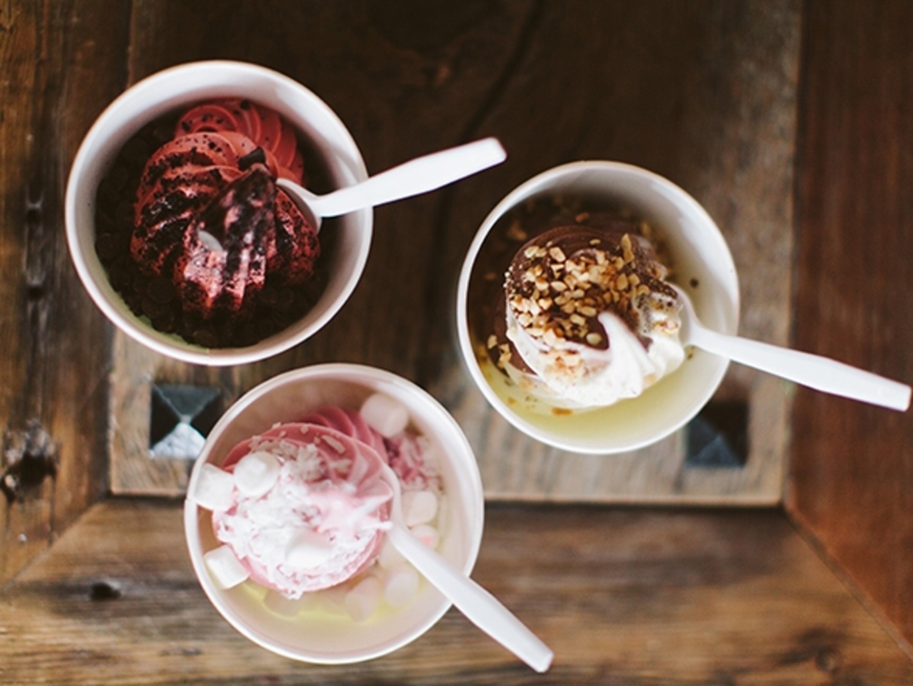 Satisfy your ice cream cravings at the Red Caboose. (Photograph by Kelli Trontel)