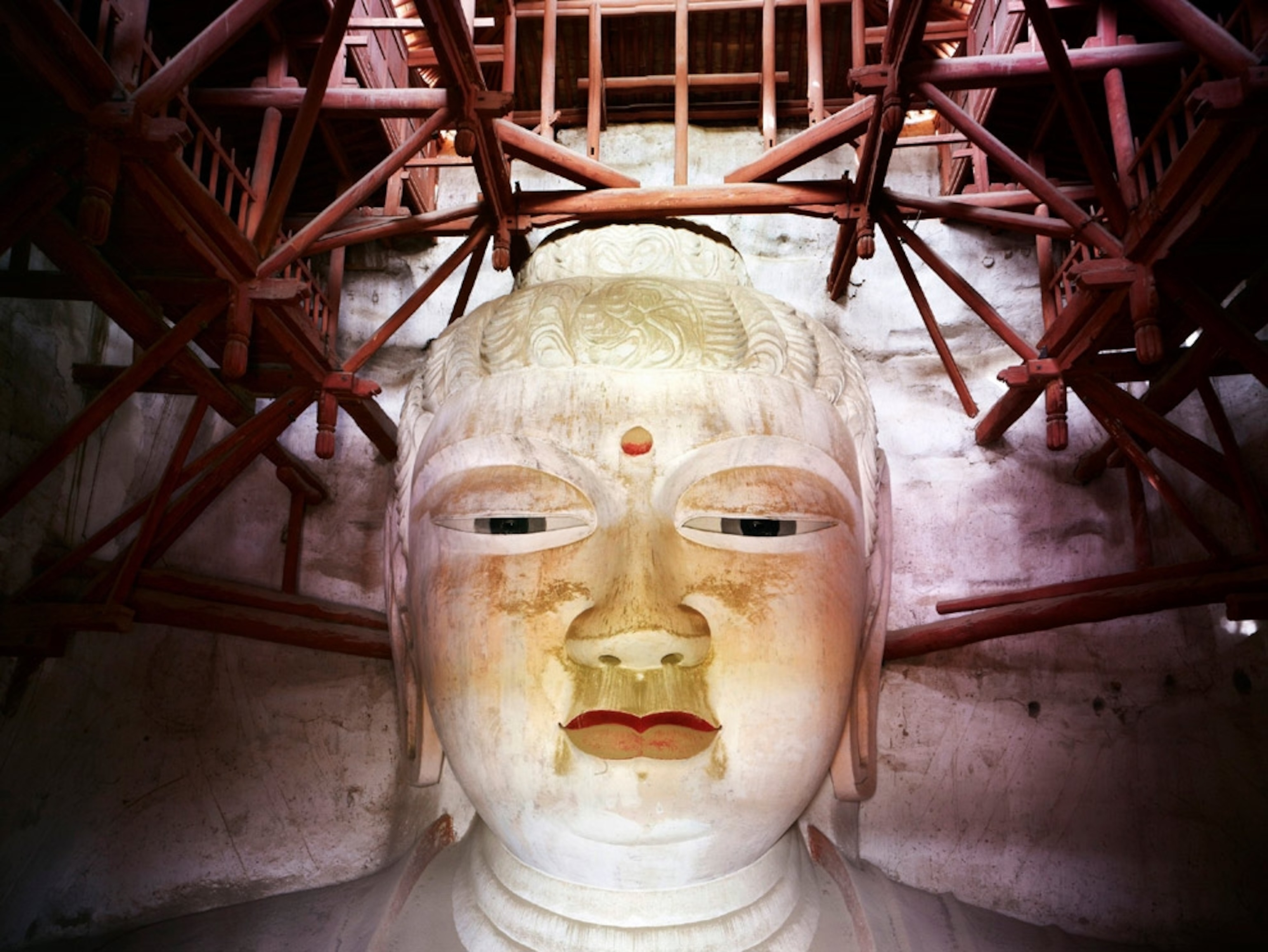Large Buddha statue