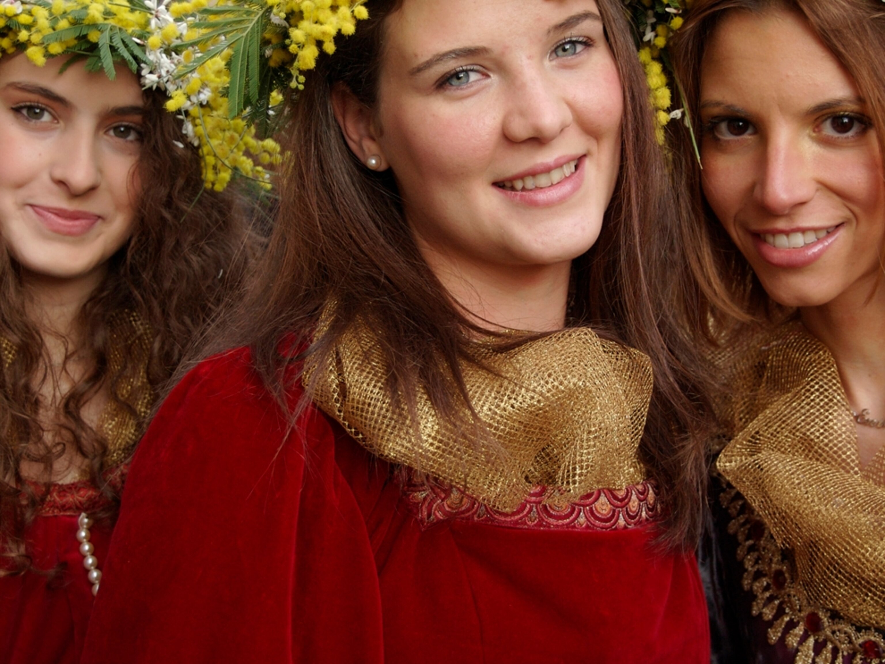 Unmasked Carnevale participants