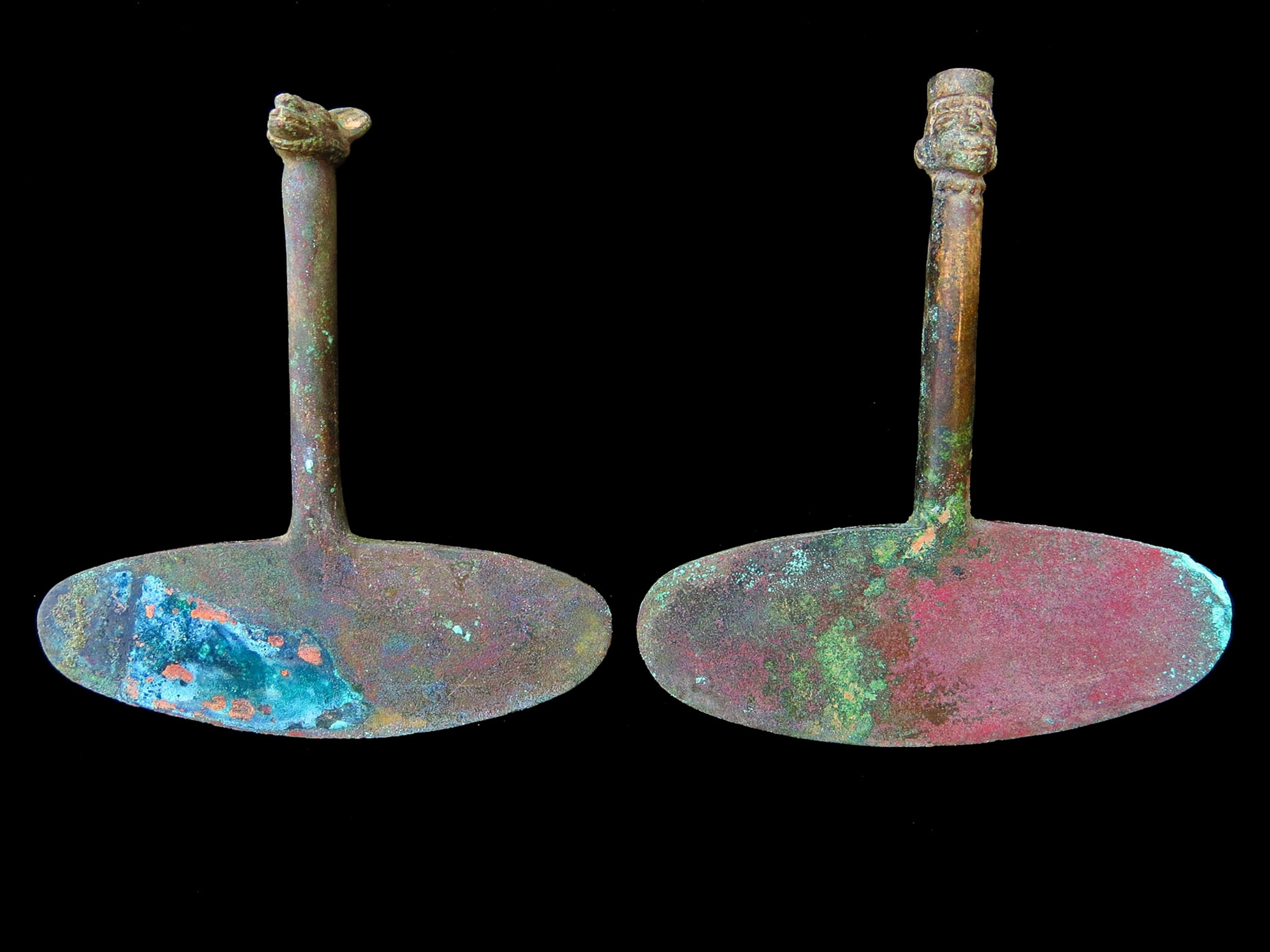 copper knives from Chimu Nobles.