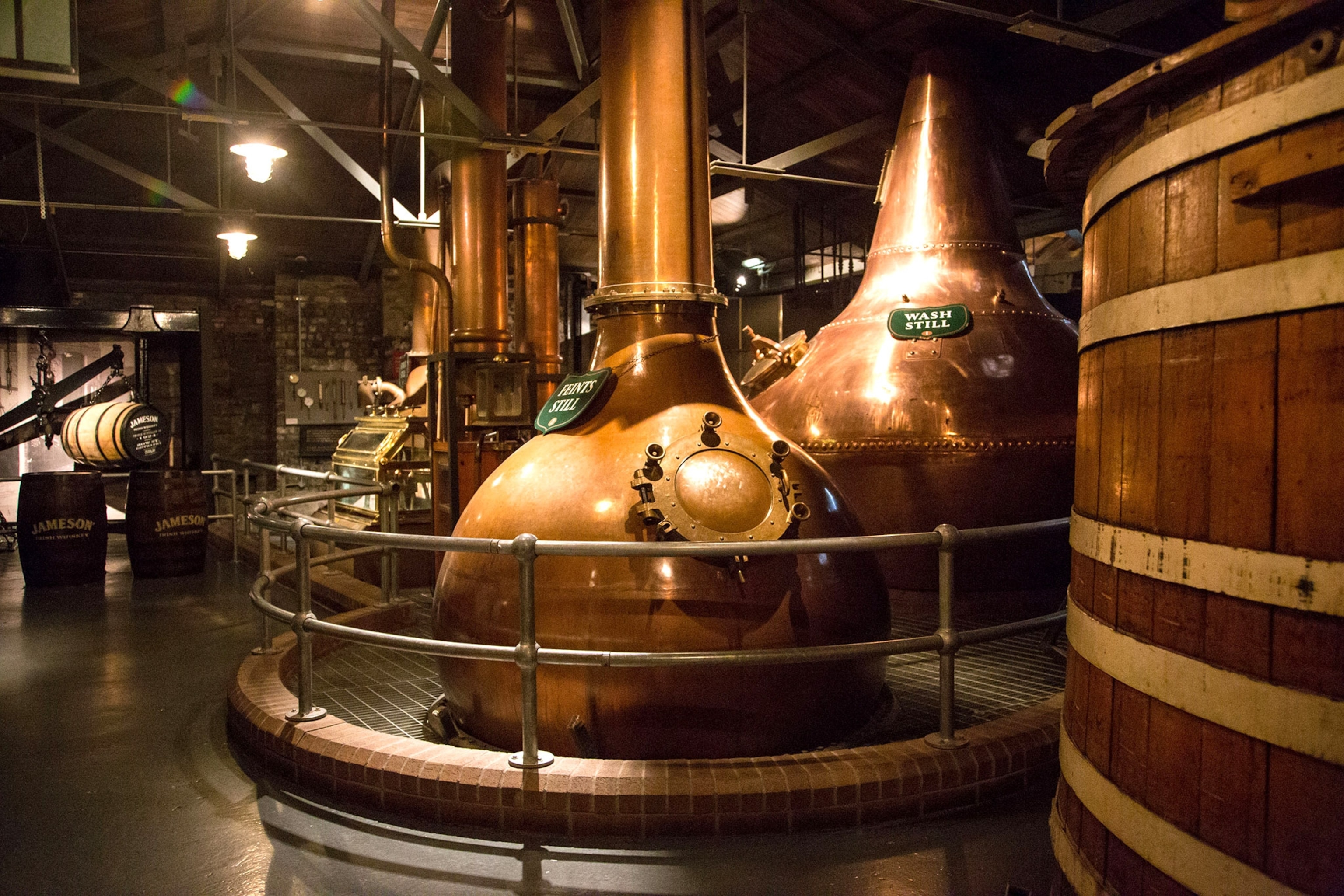 the Old Jameson Distillery in Dublin, Ireland