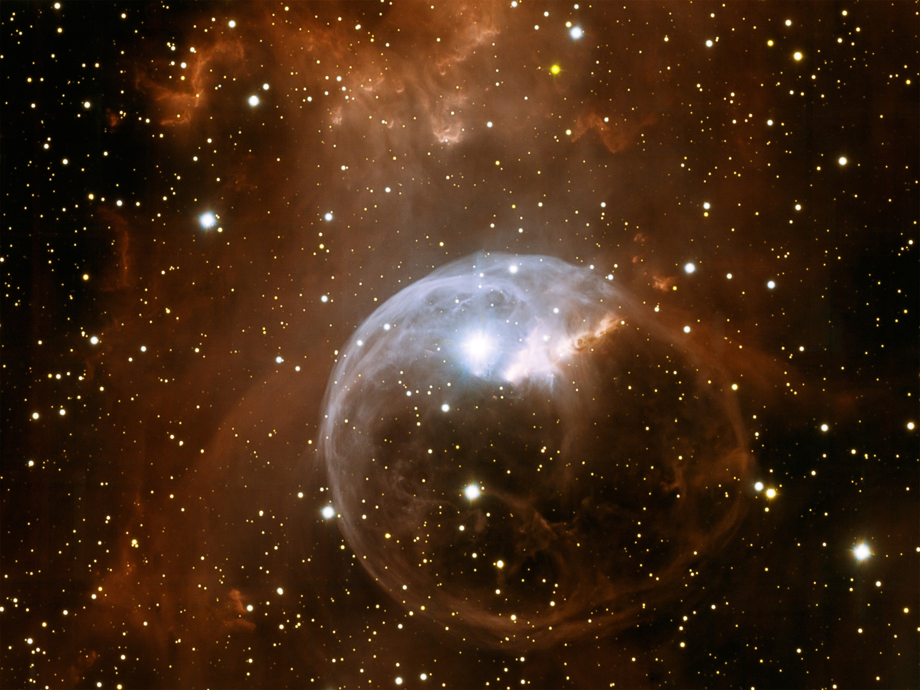 Bubble nebula picture - one of the best space pictures this week.