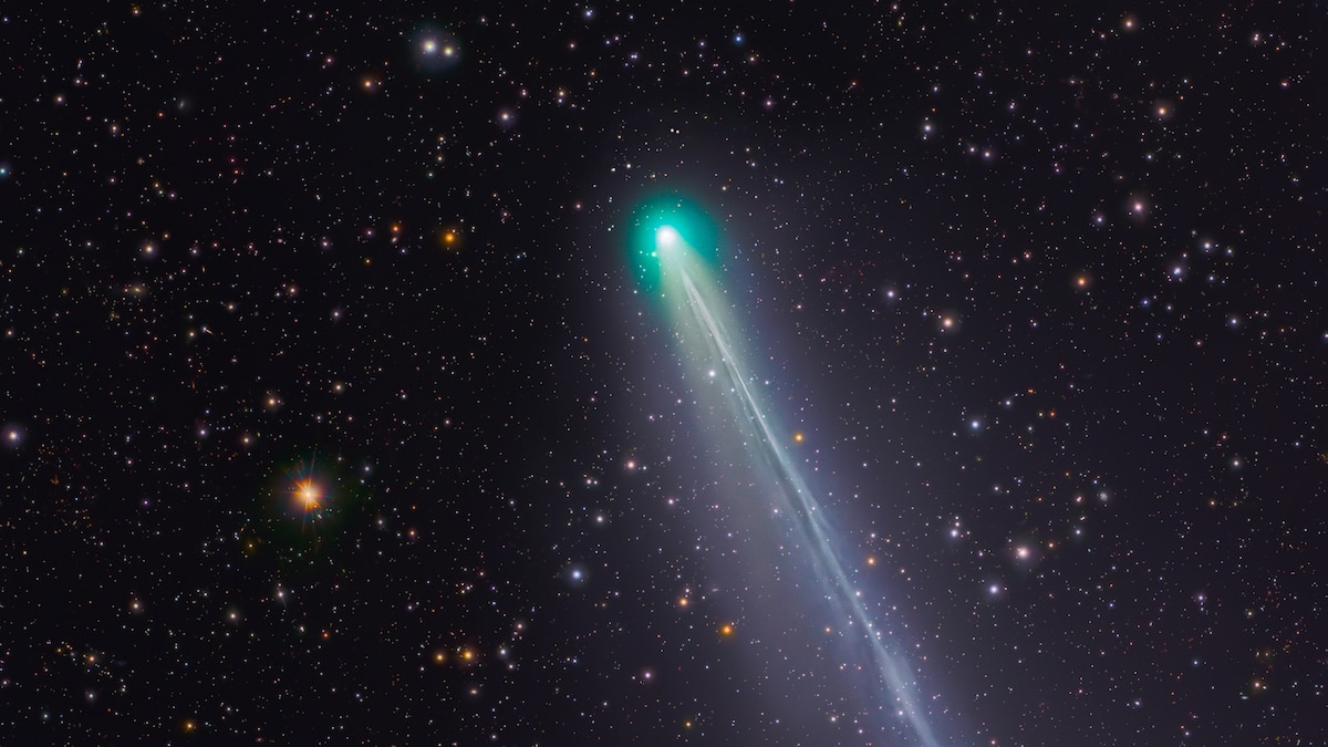 Rare green comet won't return for a thousand years