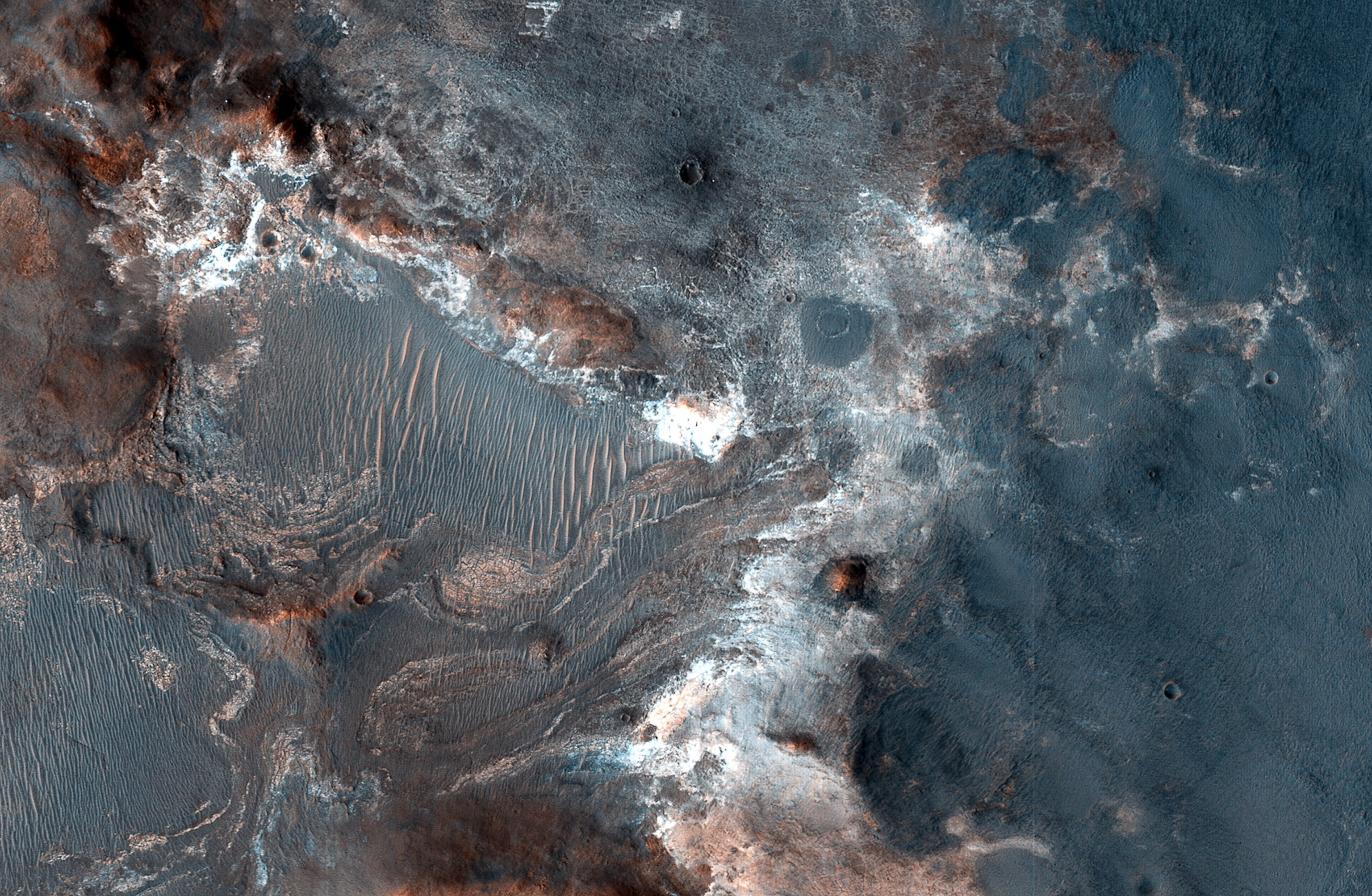 rocks on Mars