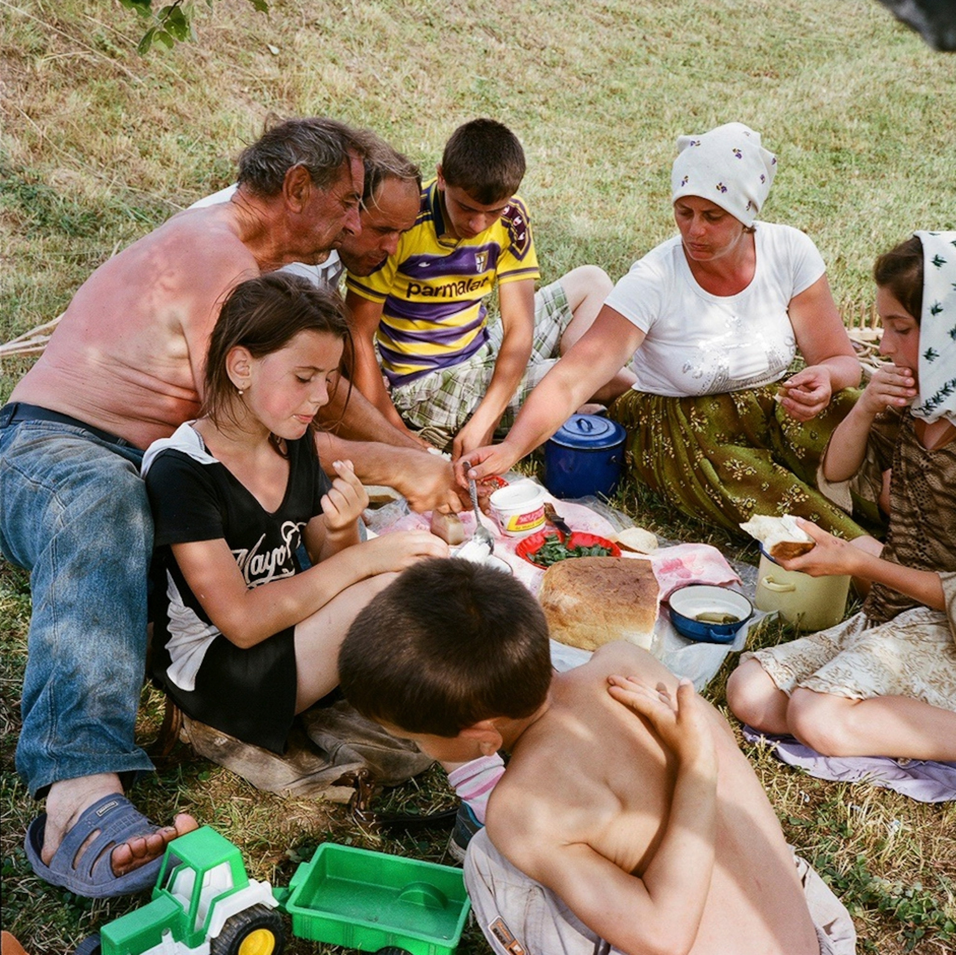 family picnic in translyvania