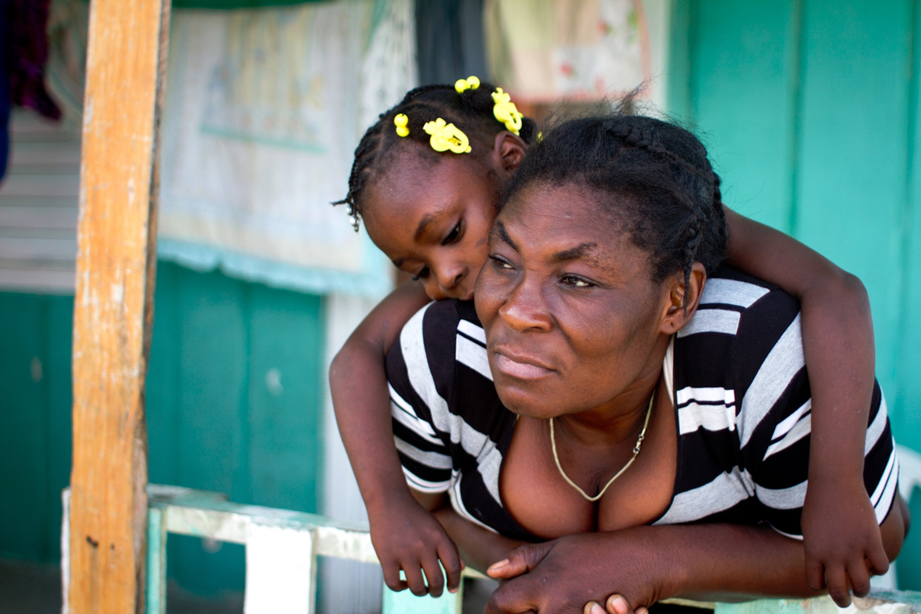 Ata Pierre and her daughter Jennifer