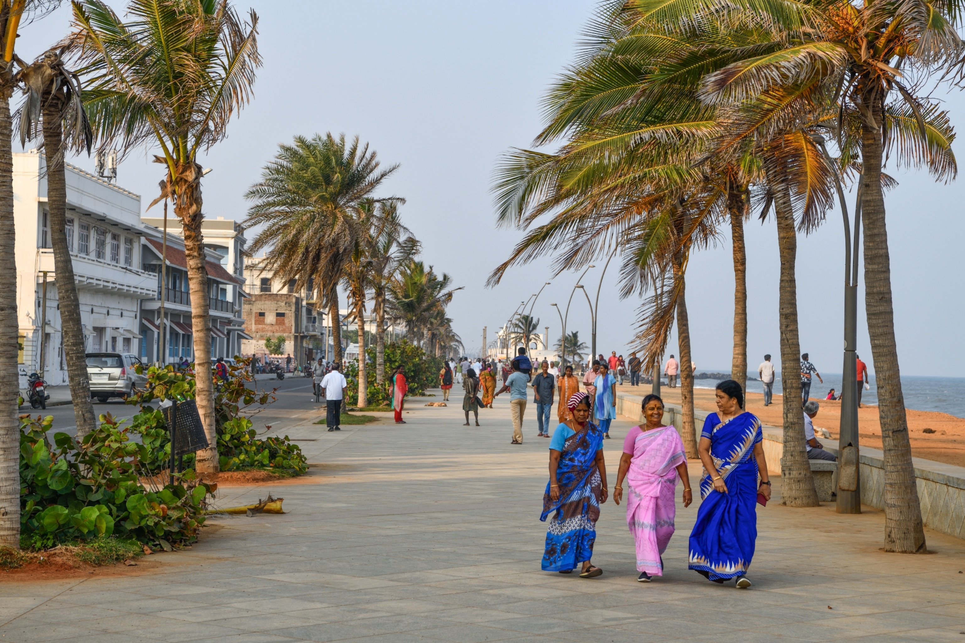 In India, a city takes its beach back from the sea
