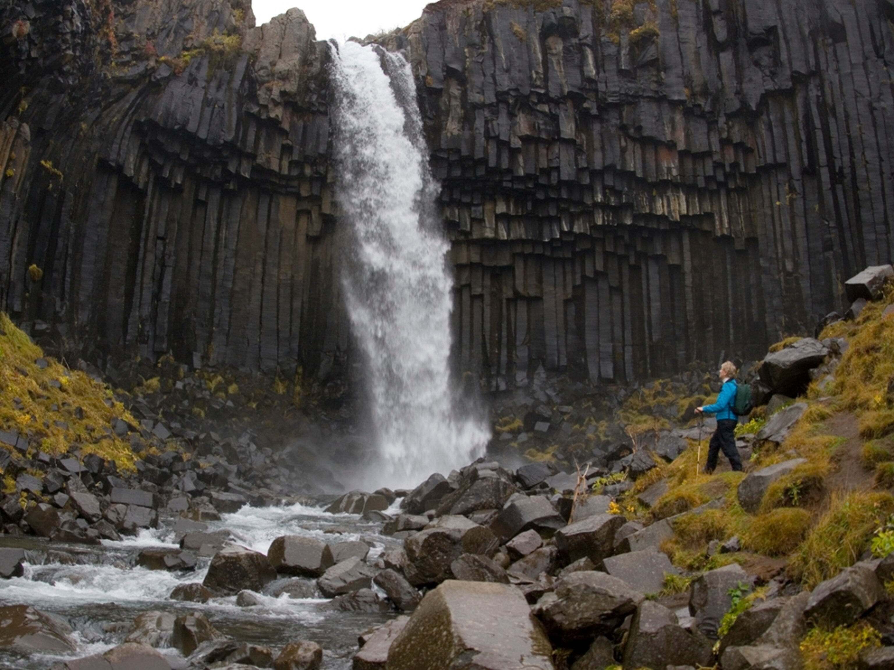 Waterfall in Iceland