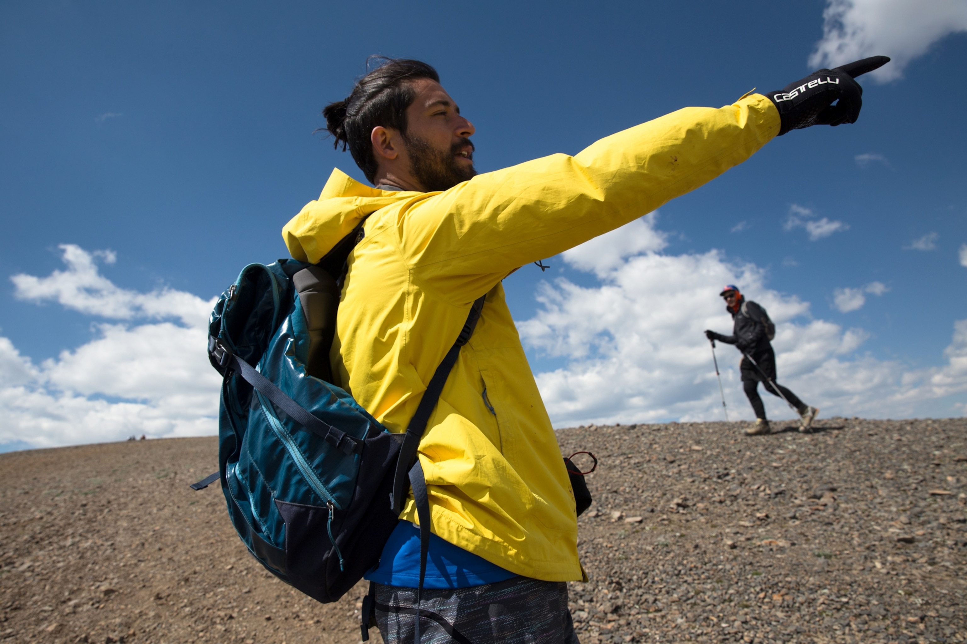Adam Pawlikiewicz at the top of Mt. Cameron, Colorado