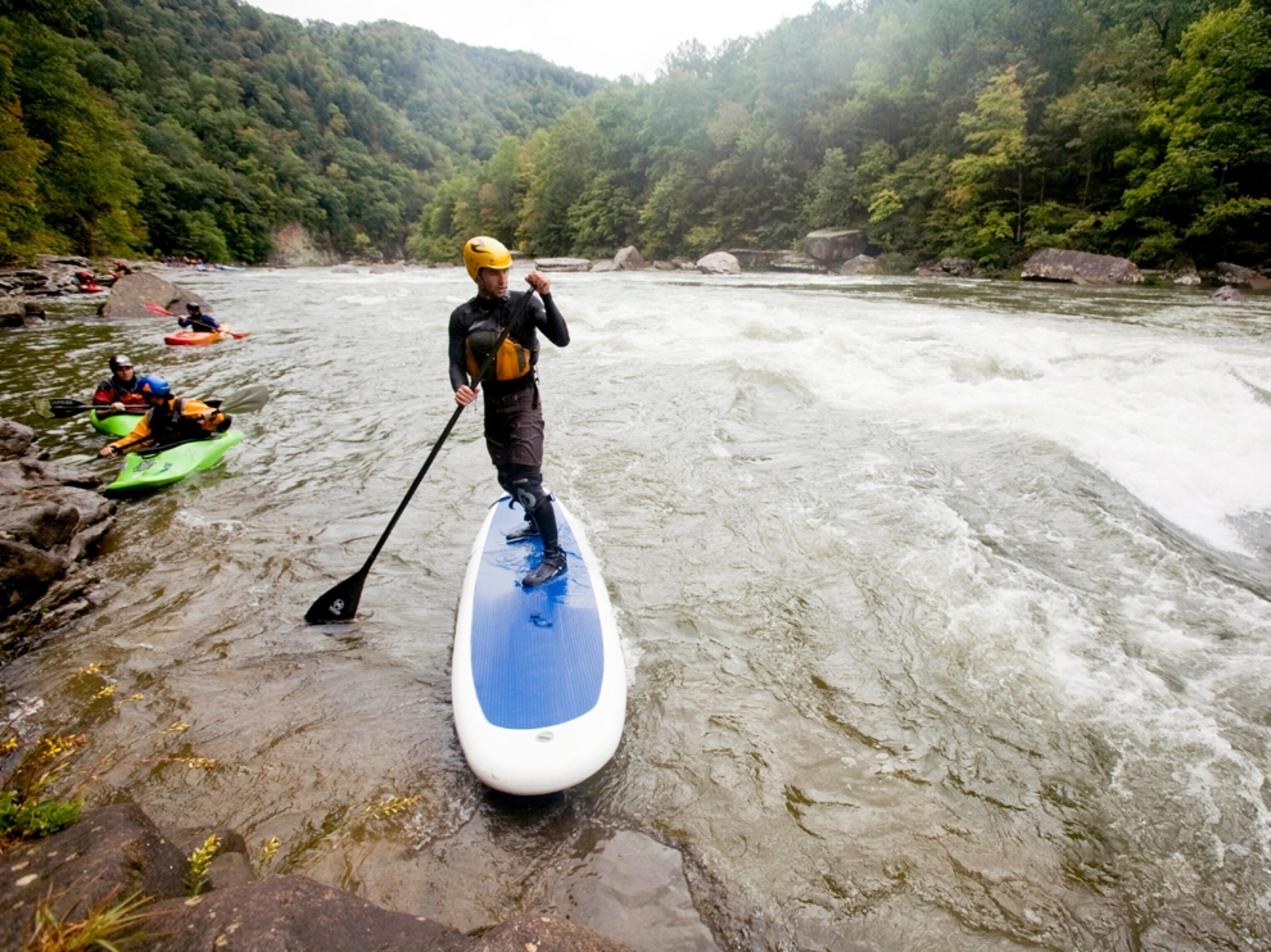 Standup paddleboarder