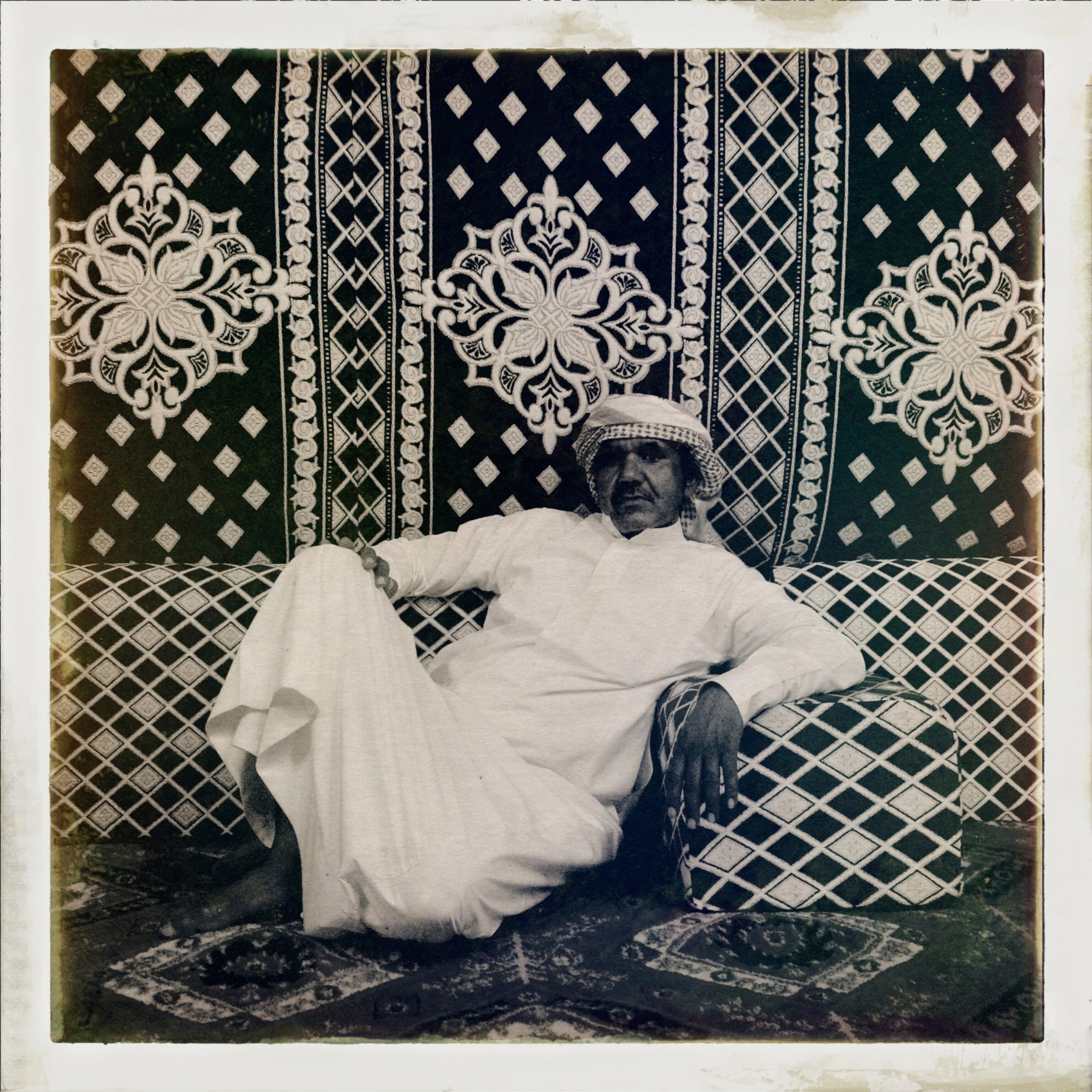 a Bedouin camel owner outside Yanbu, Saudi Arabia