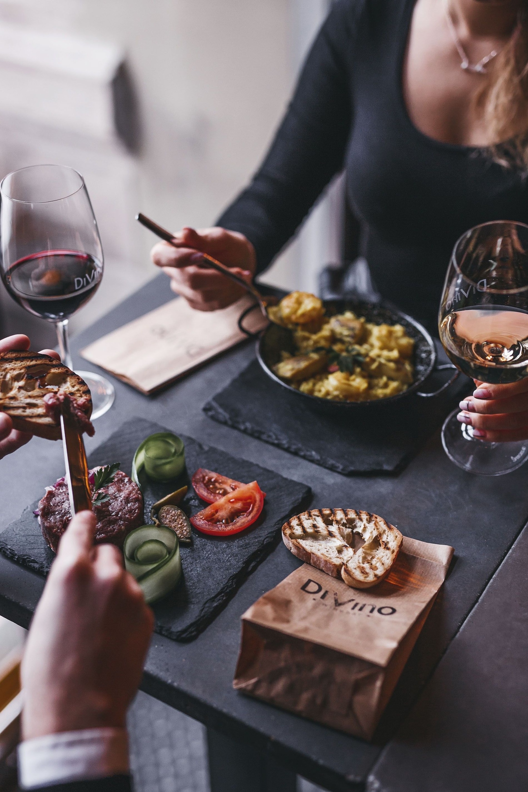 Lunch at DiVino Borbár.