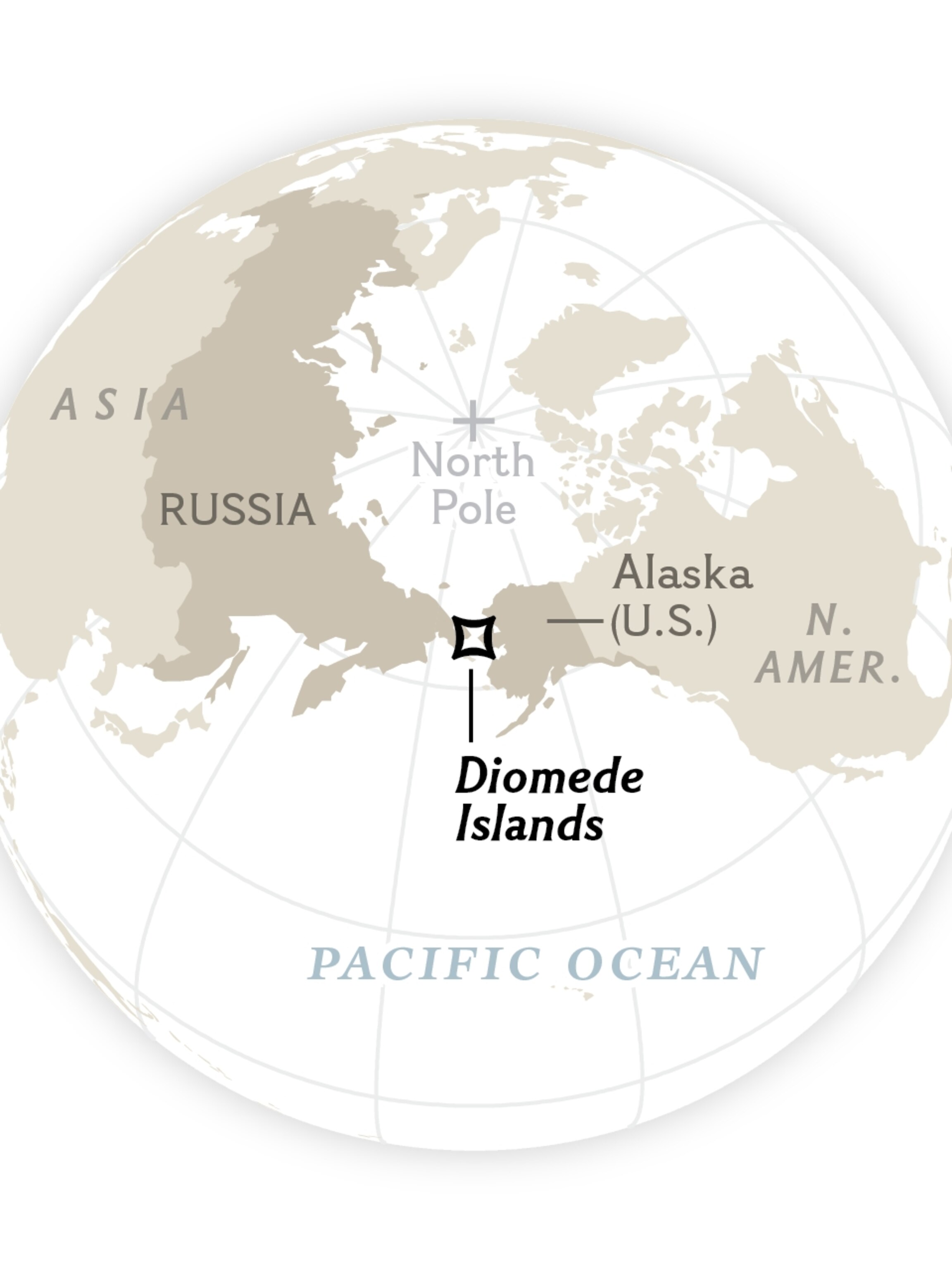 Vynikající Letectví bezpečnostní little diomede island map Stranou