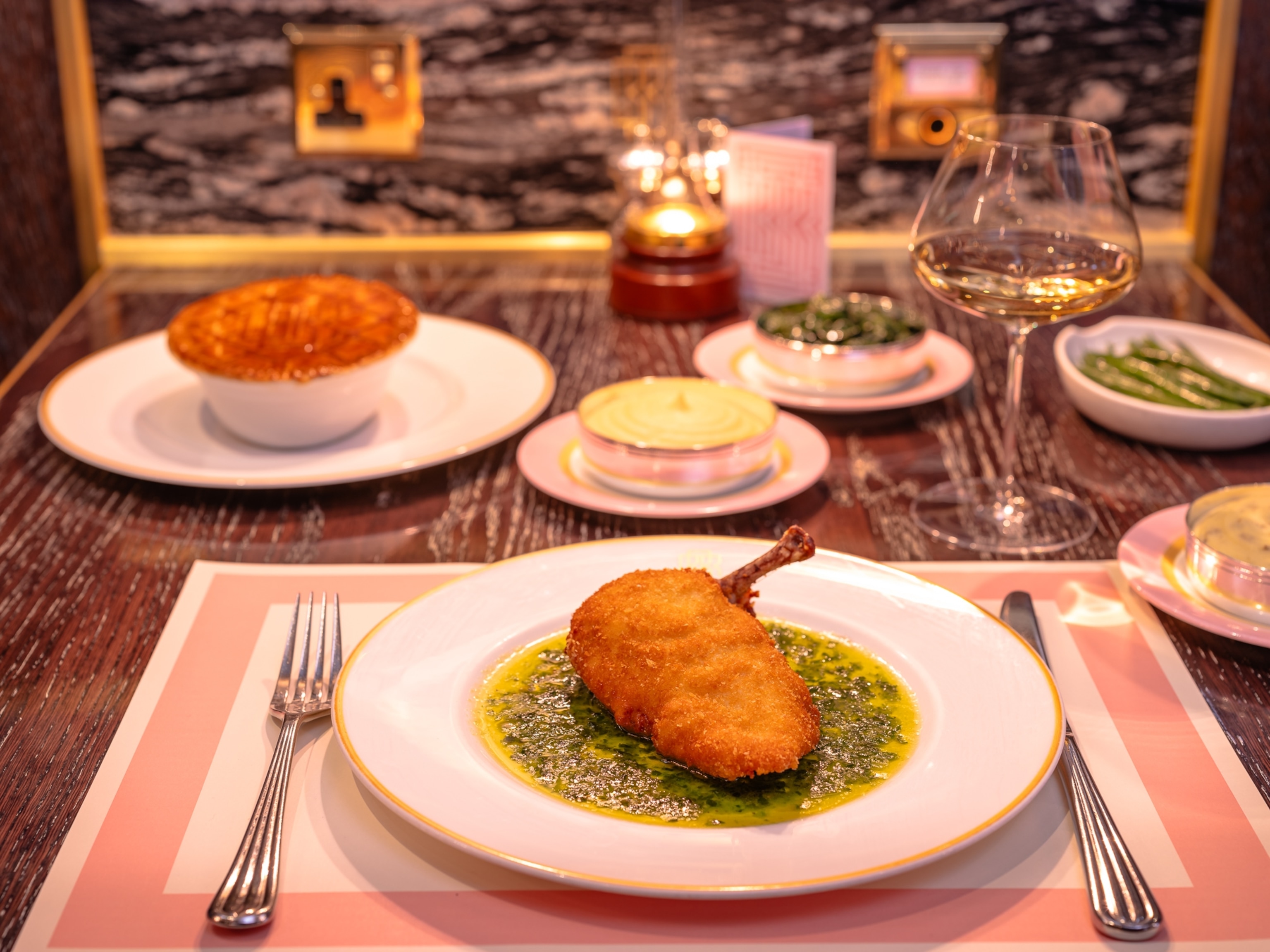 Bob Bob Ricard's chicken kyiv