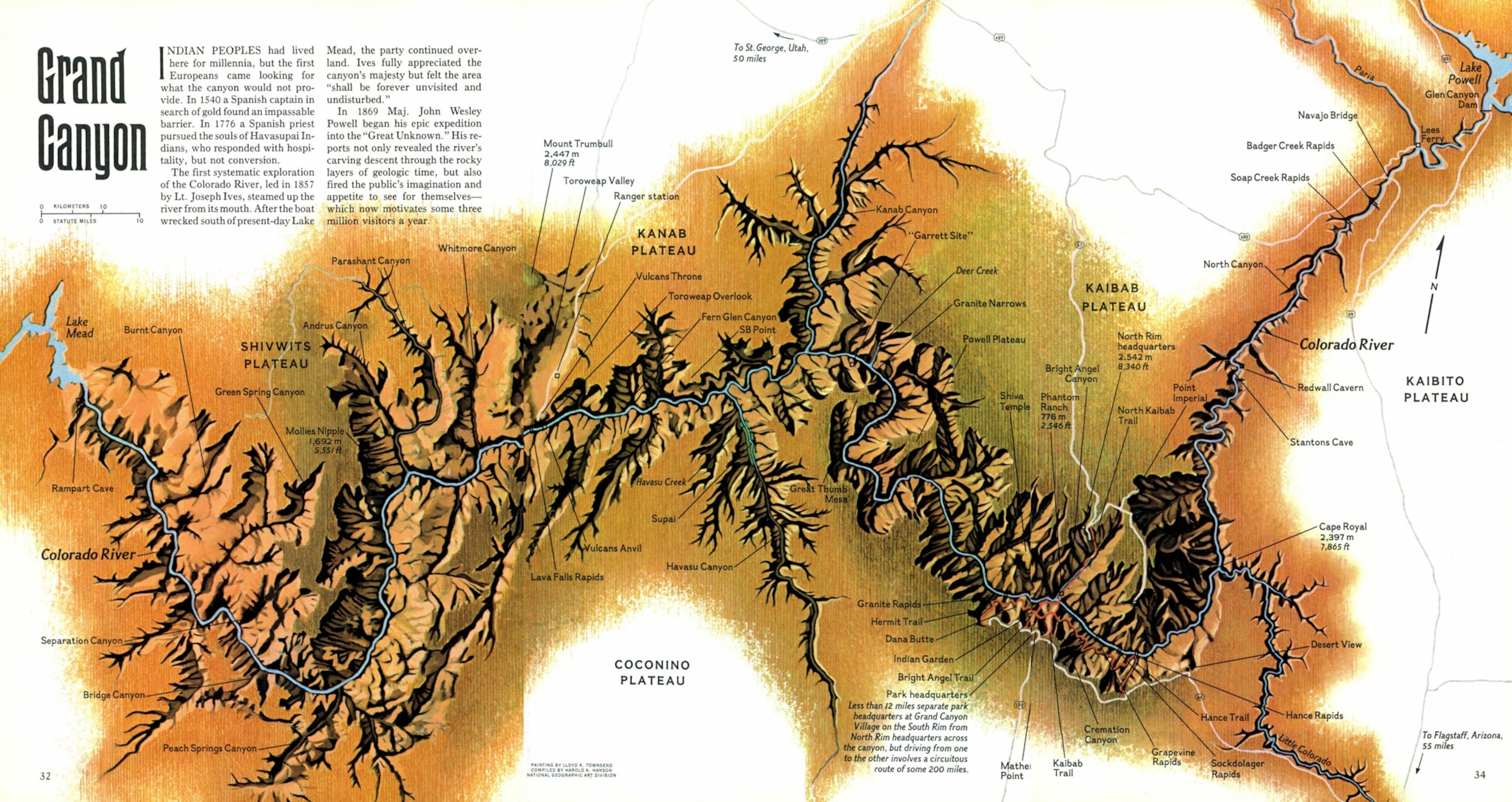 Grand Canyon National Park in the United States