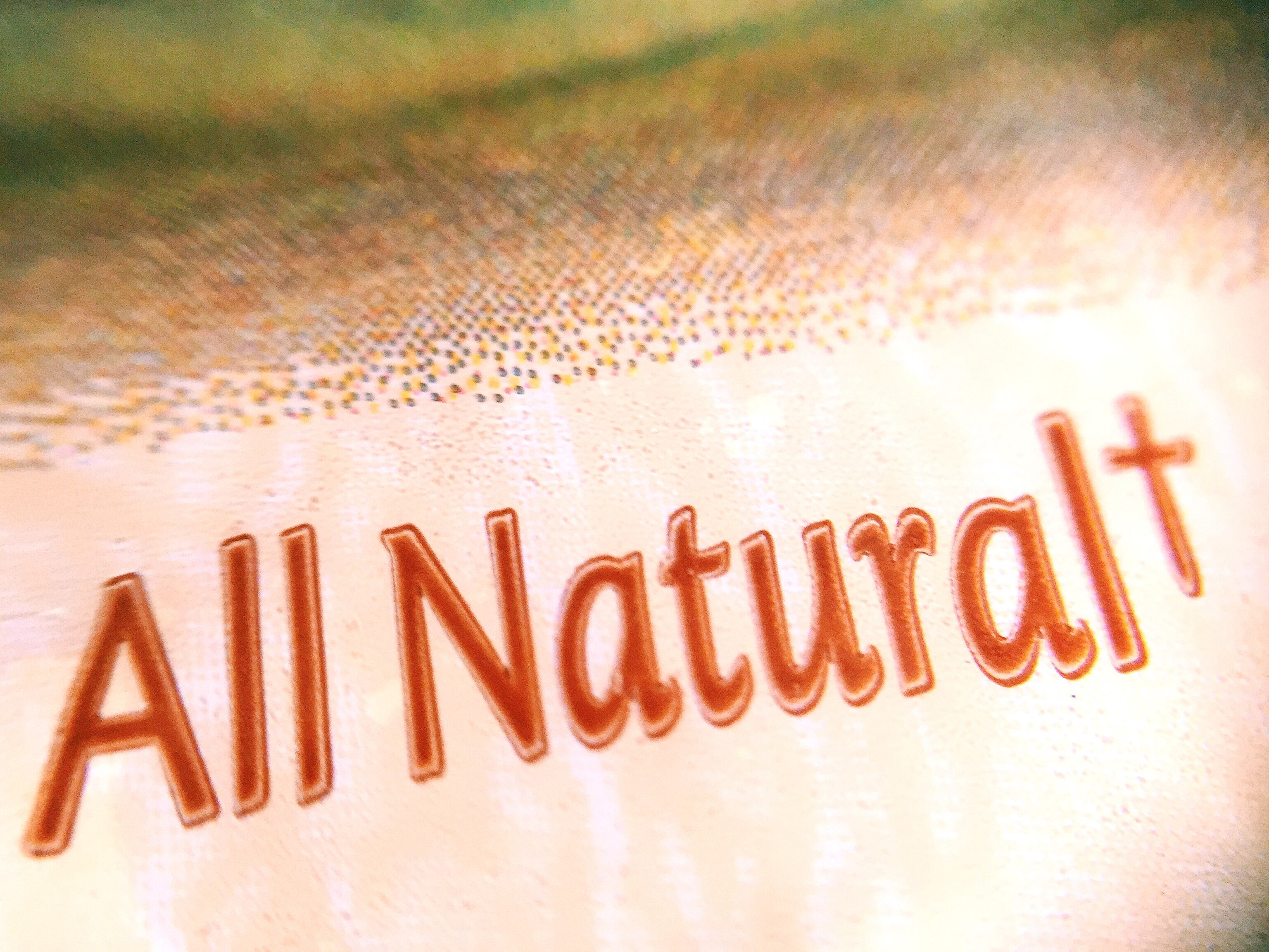 all-natural-label-food
