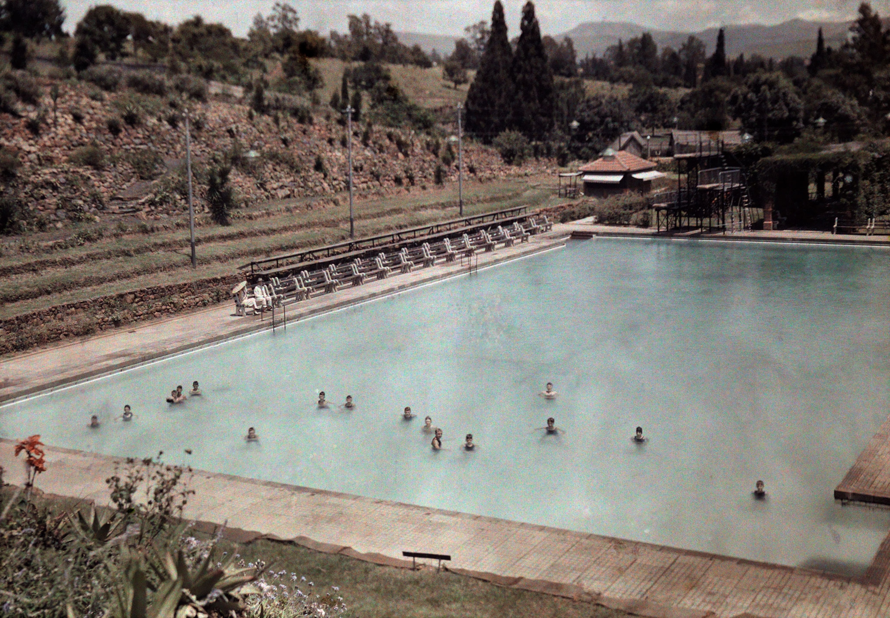 a swimming pool in South Africa