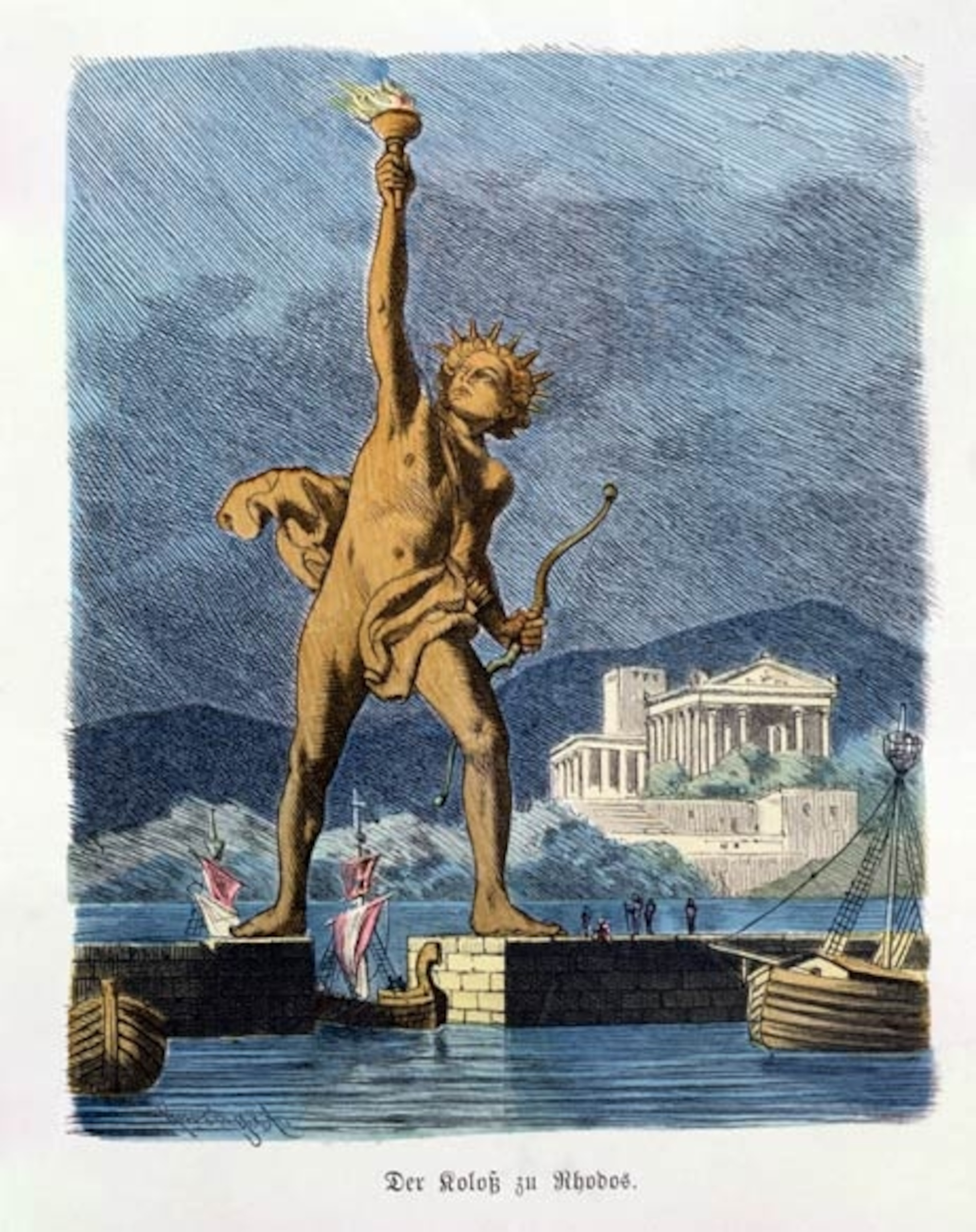 the Colossus of Rhodes