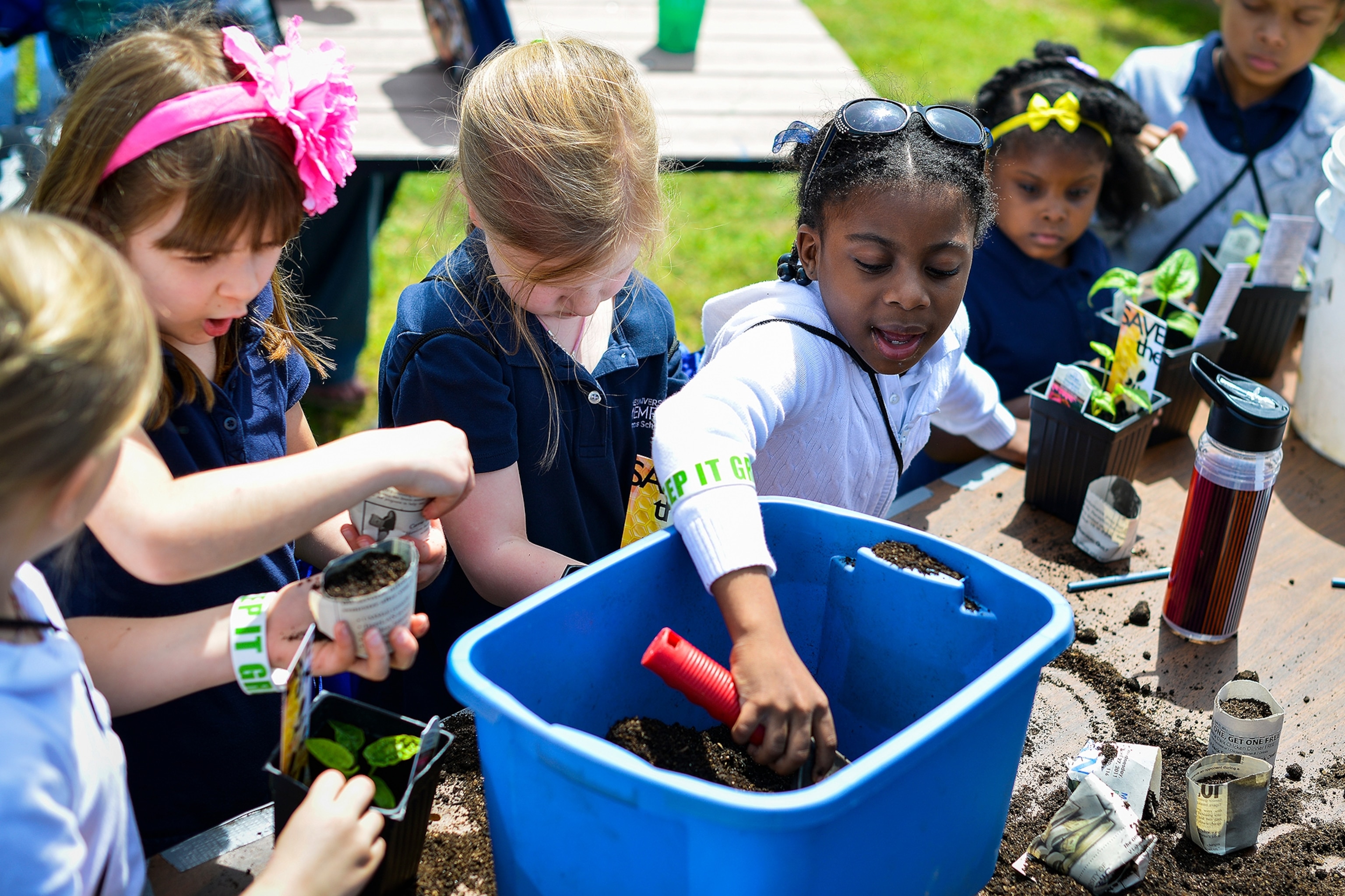 Aflac employee-led Green Committee regularly sponsors events that increase sensitivity to the environment.  On Earth Day last year, Aflac dumped a truck load of office trash onto the parking lot of the Georgia-based company's headquarters.