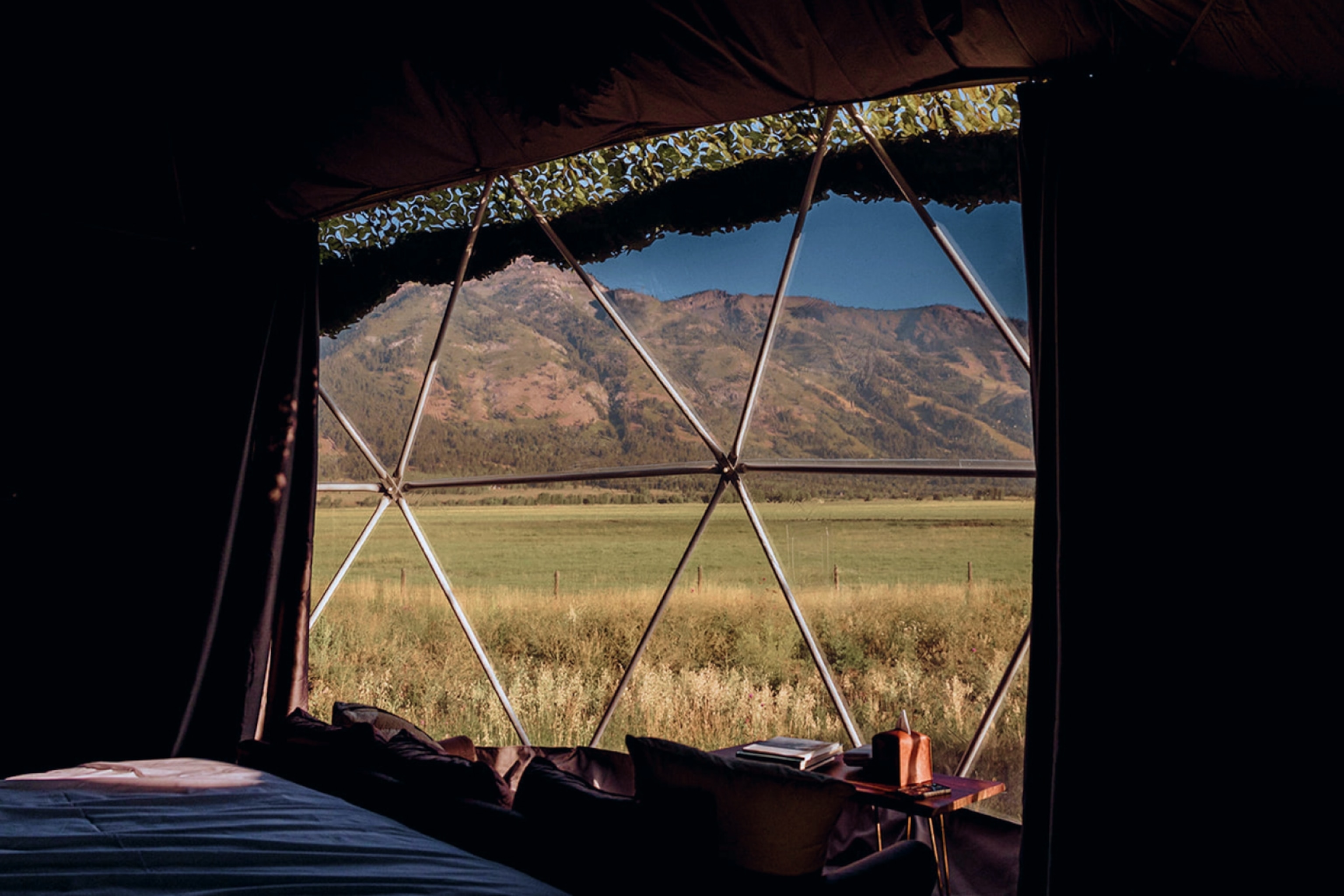 View from room at Tammah Jackson Hole