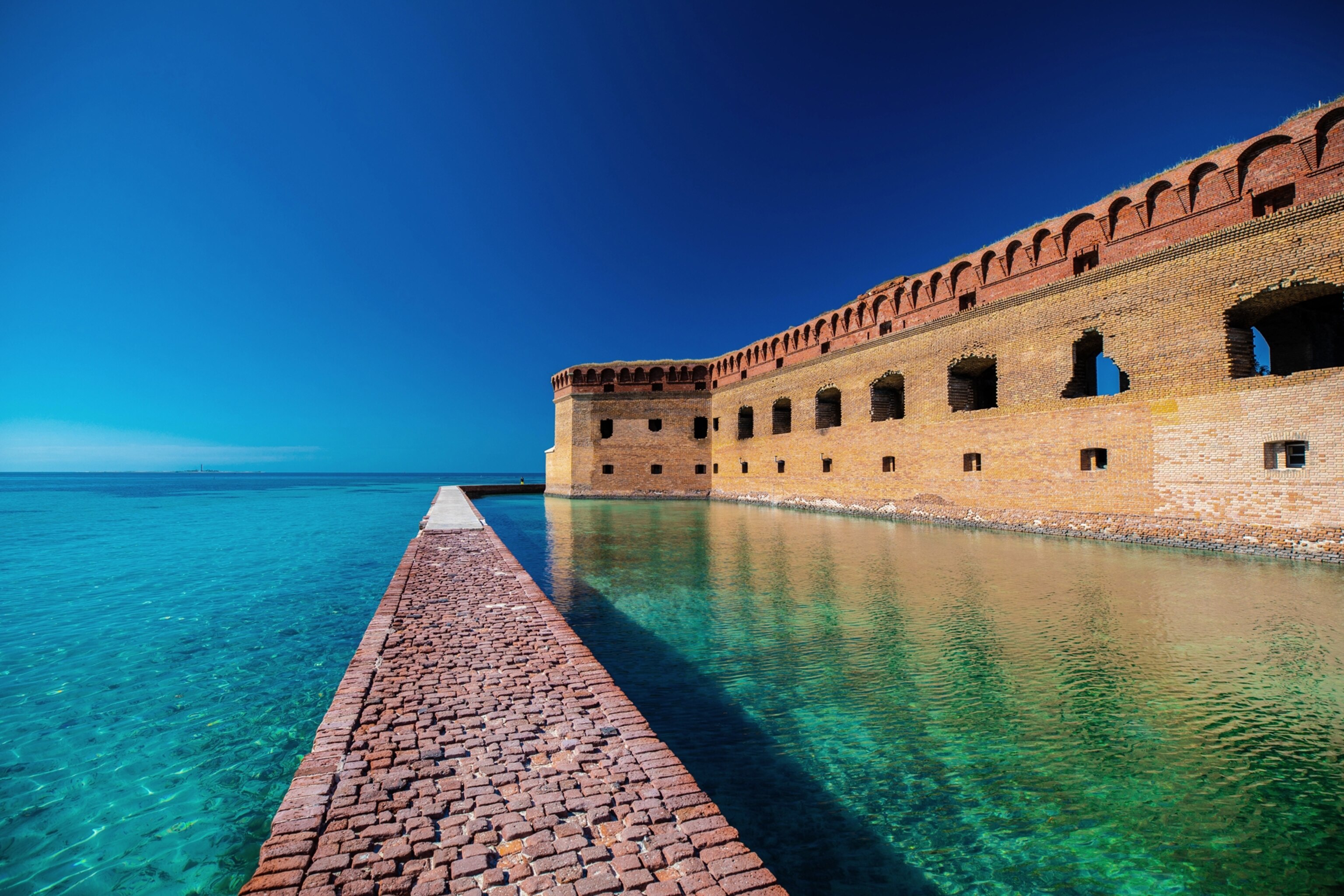 Fort Jefferson in Dry Tortugas National Park, Florida