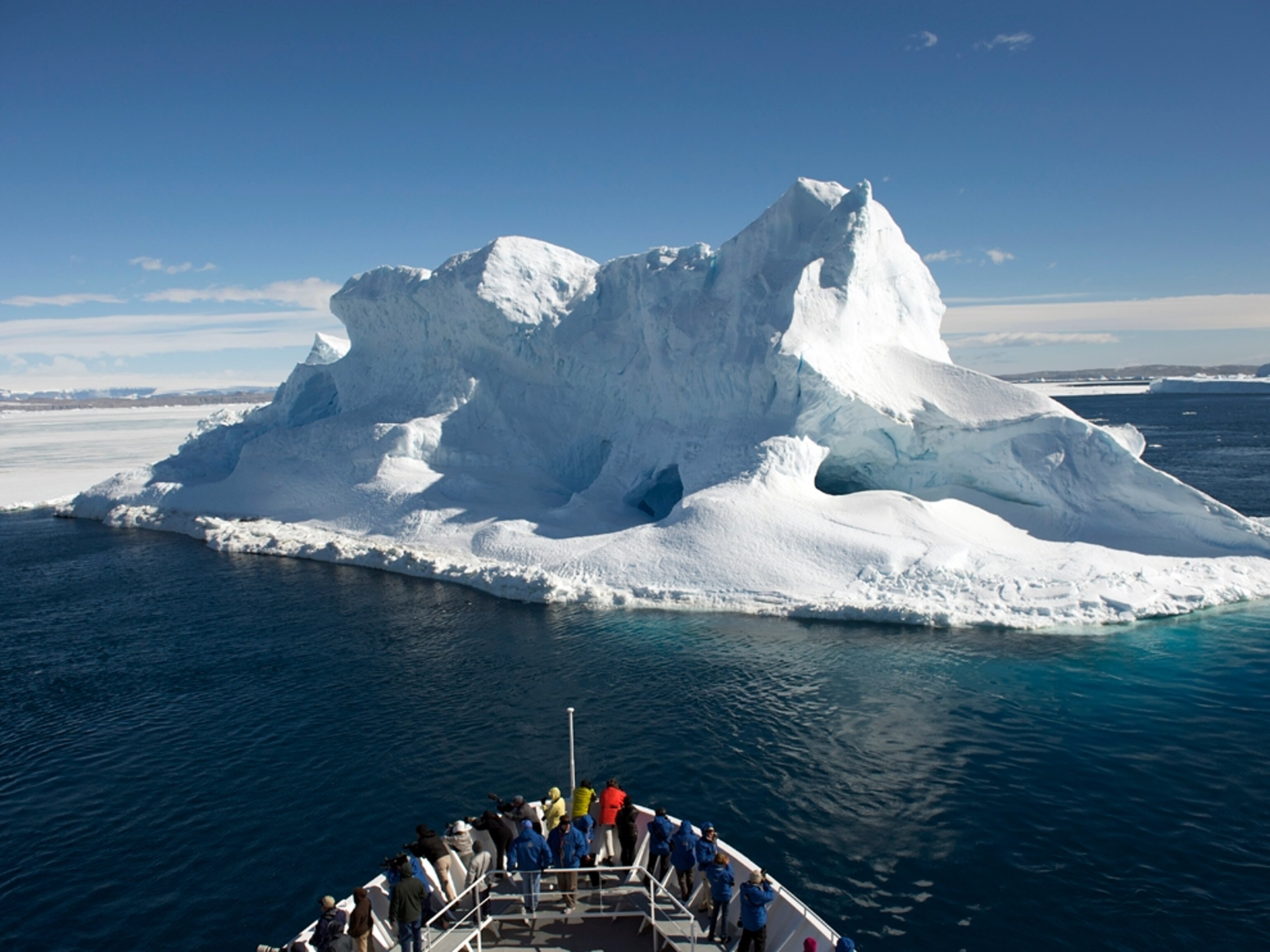 Ship in the Weddell Sea