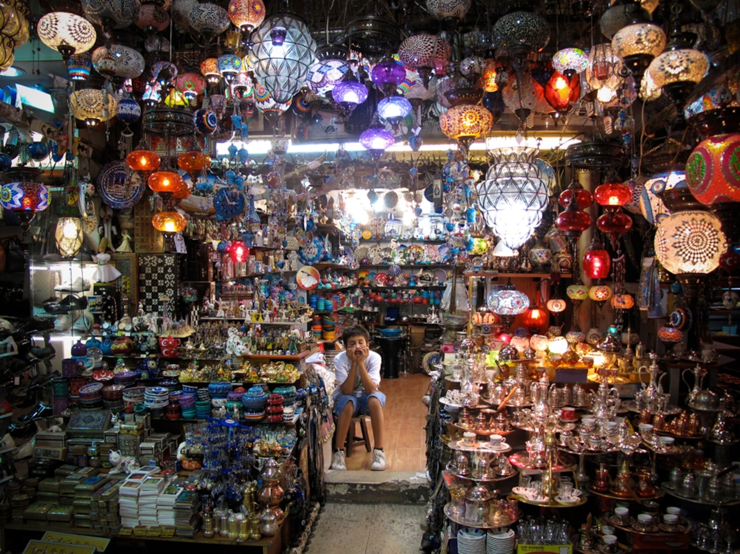 Bazaar in Istanbul, Turkey