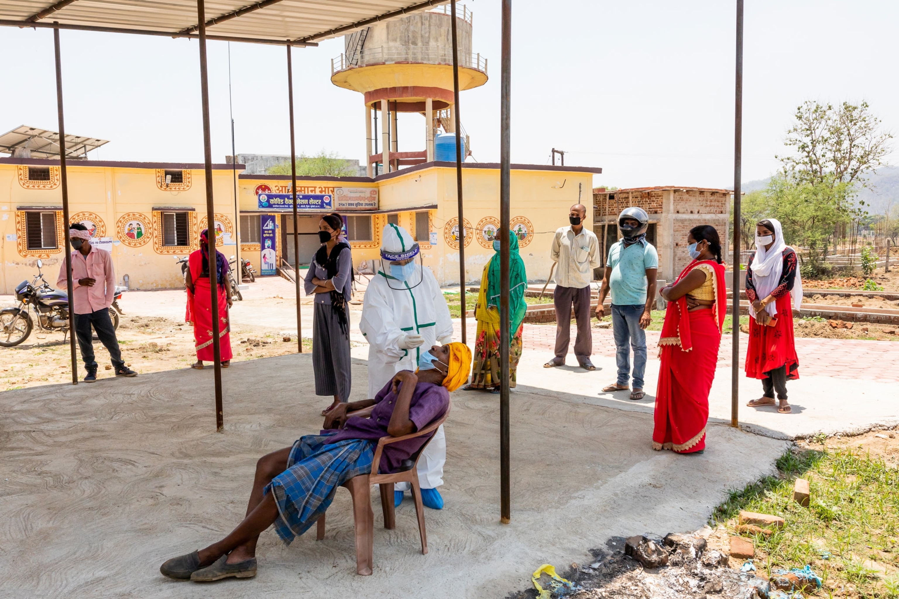 See how rural India has been overrun by the pandemic's second wave