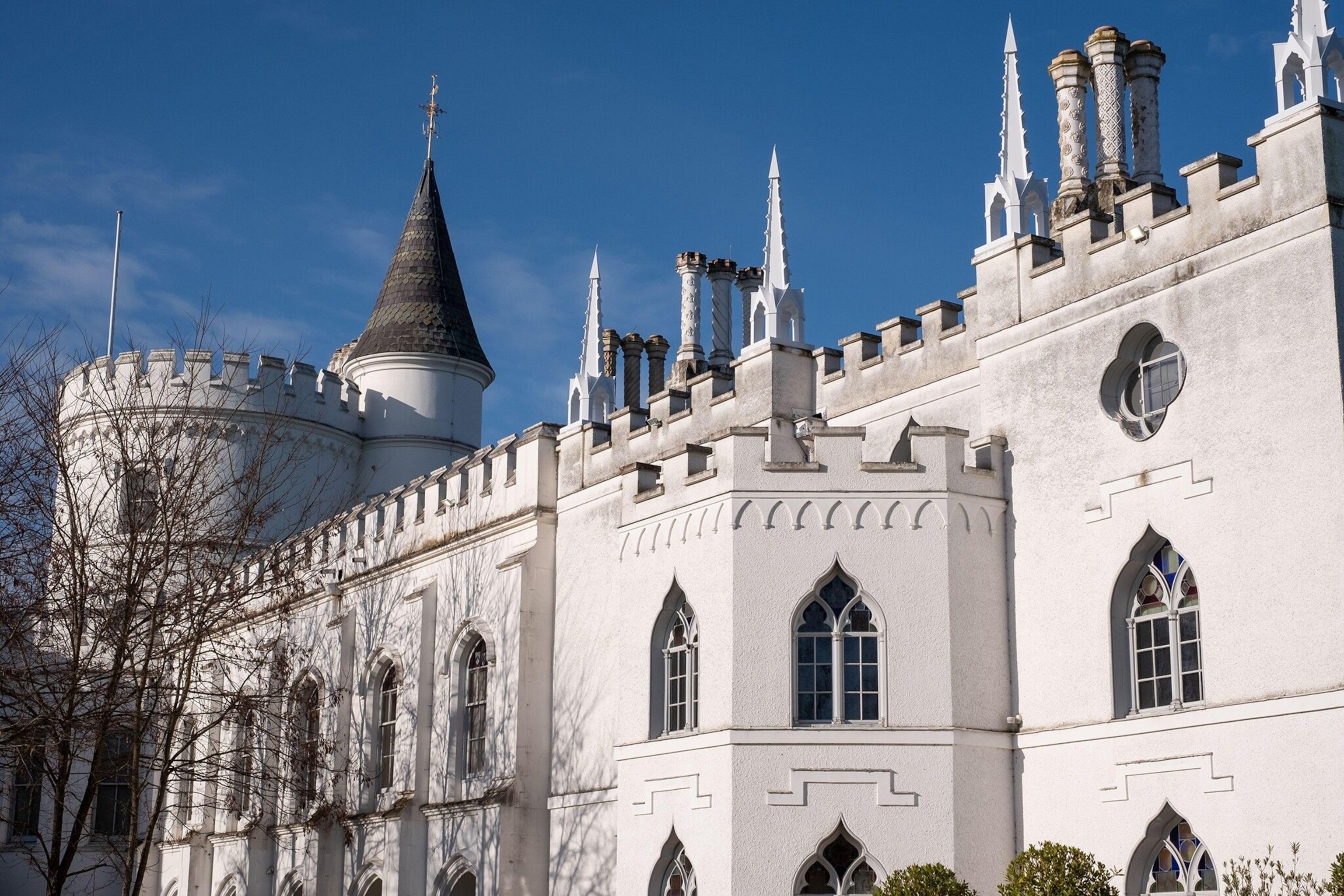 Horace Walpole fondly called his Twickenham residence Strawberry House his ‘little gothic castle’.