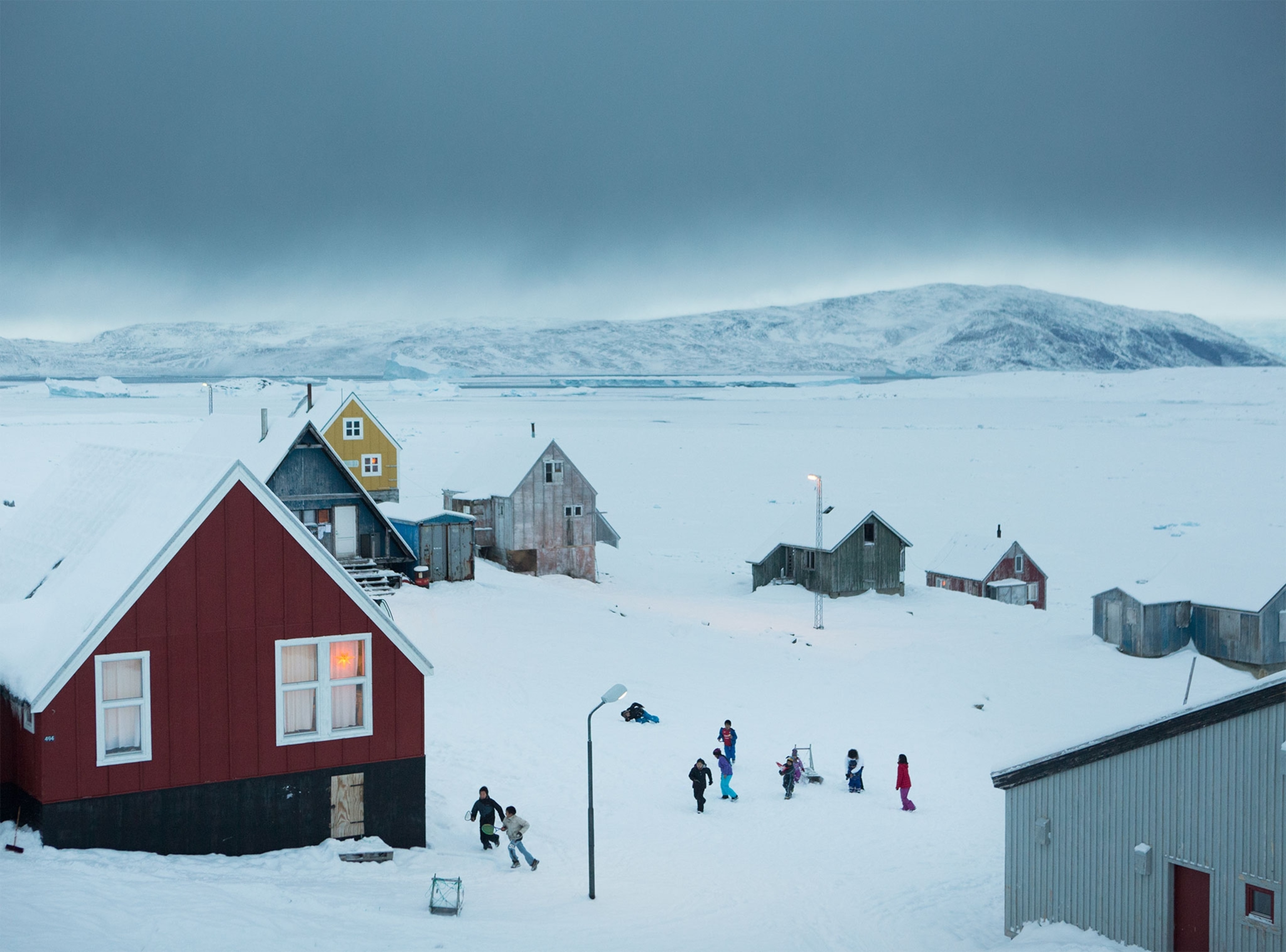 a remote village in Greenland