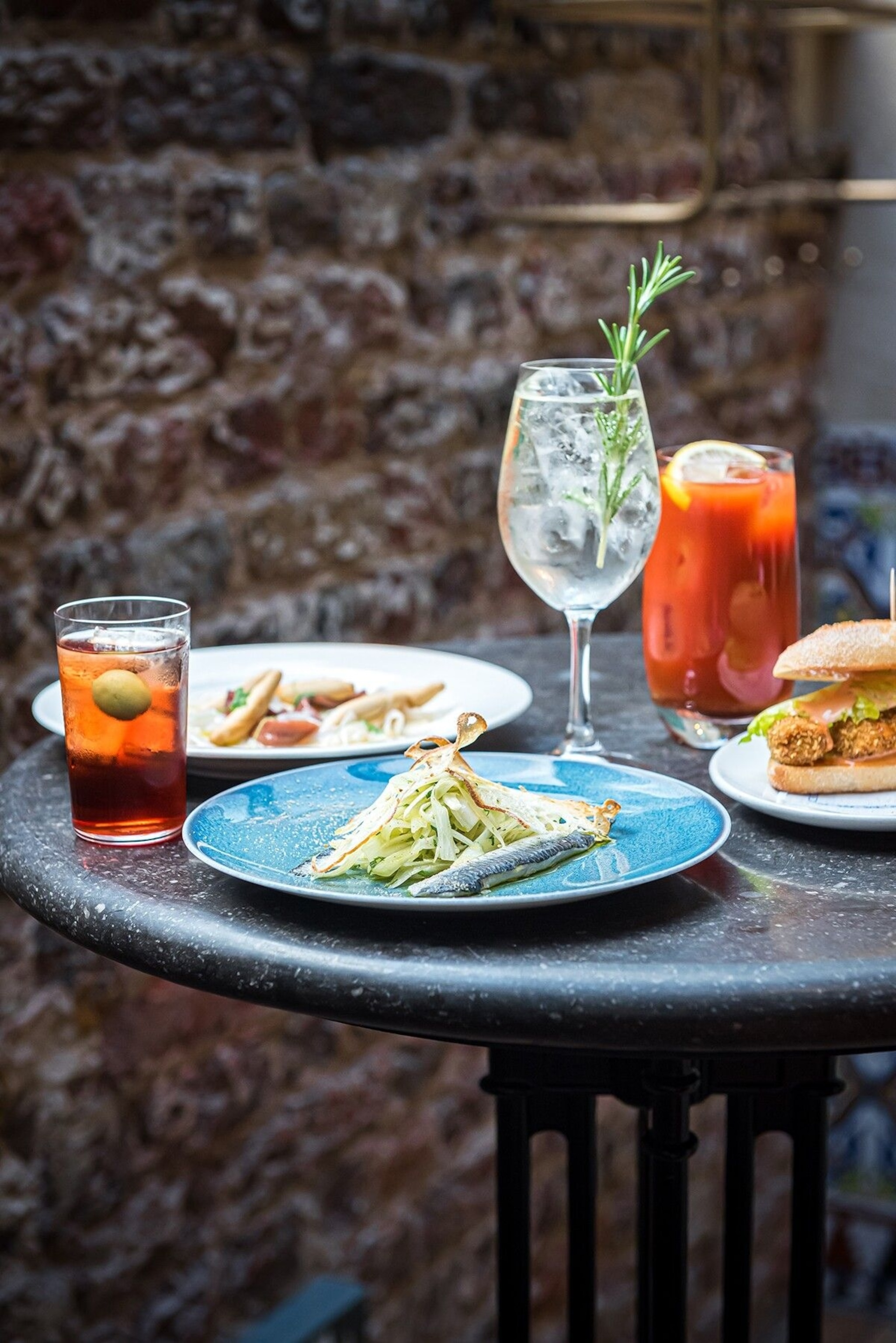 At Sabor, the drinks list features wines that hail from Spain most famous wine regions, plus a small but impactful cocktail menu.