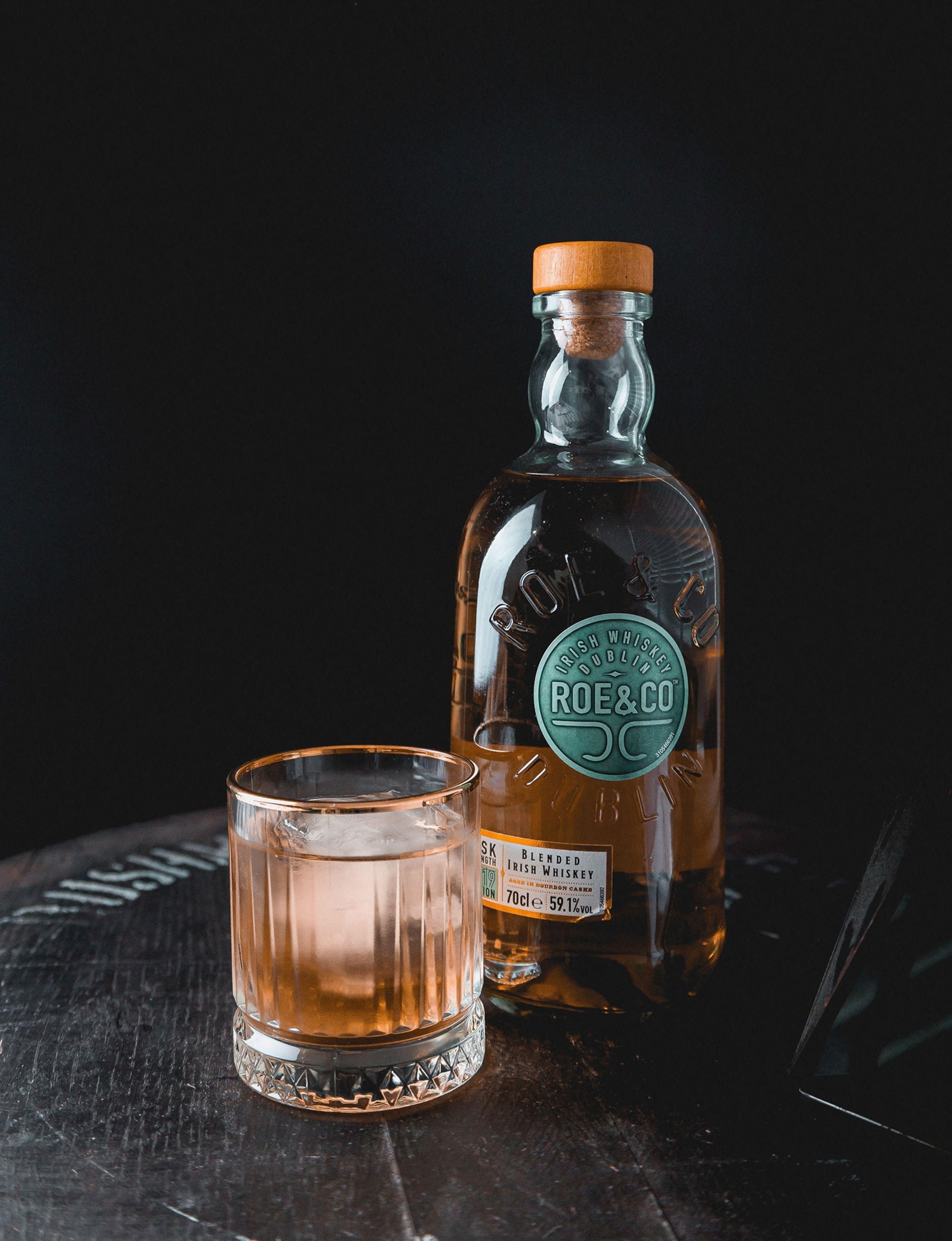 Roe & Co Whiskey Bottle, Thomas Street in Dublin