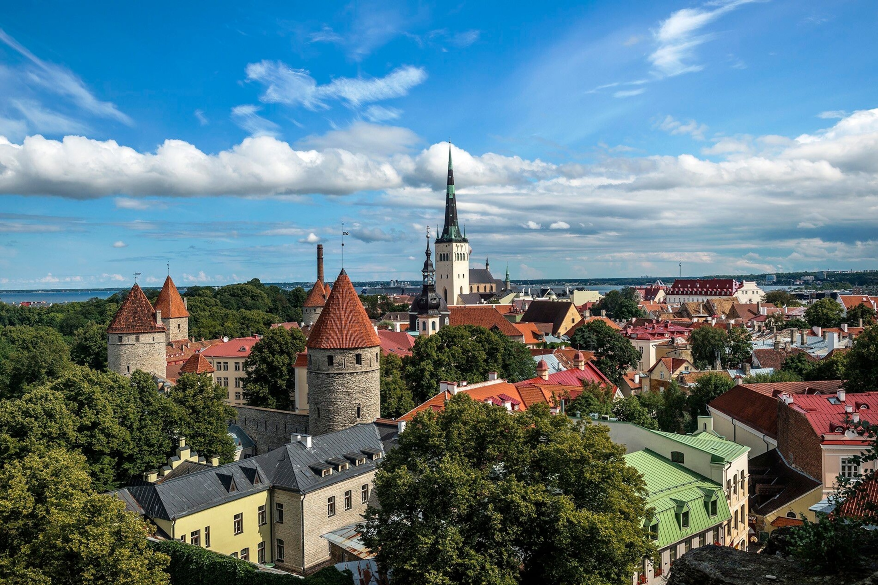 The Estonian capital, Tallinn.