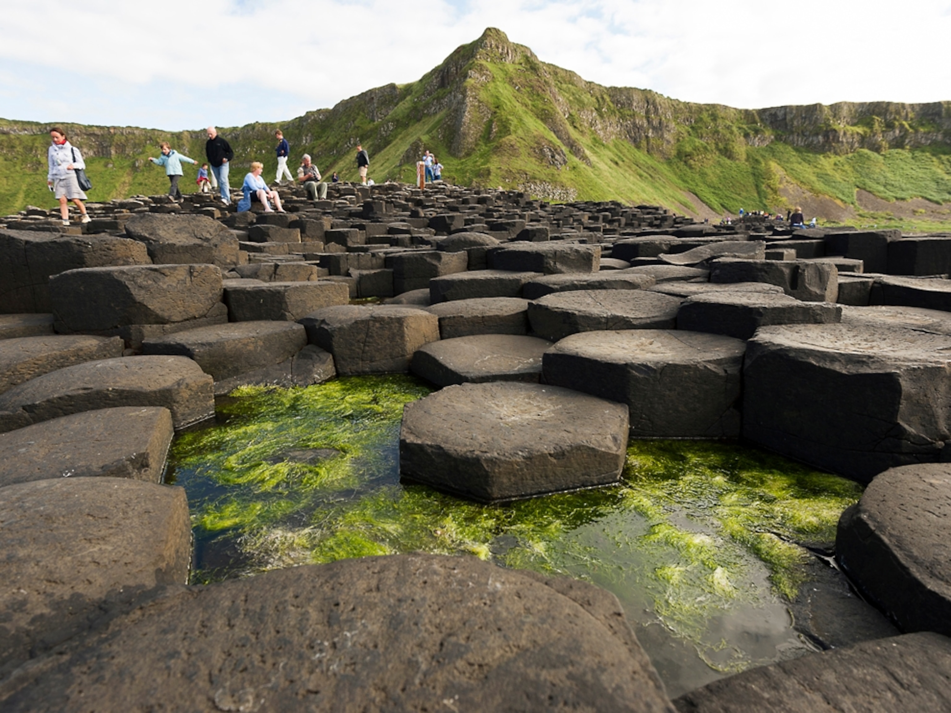 the Giants Causeway, County Antrim, Northern Ireland