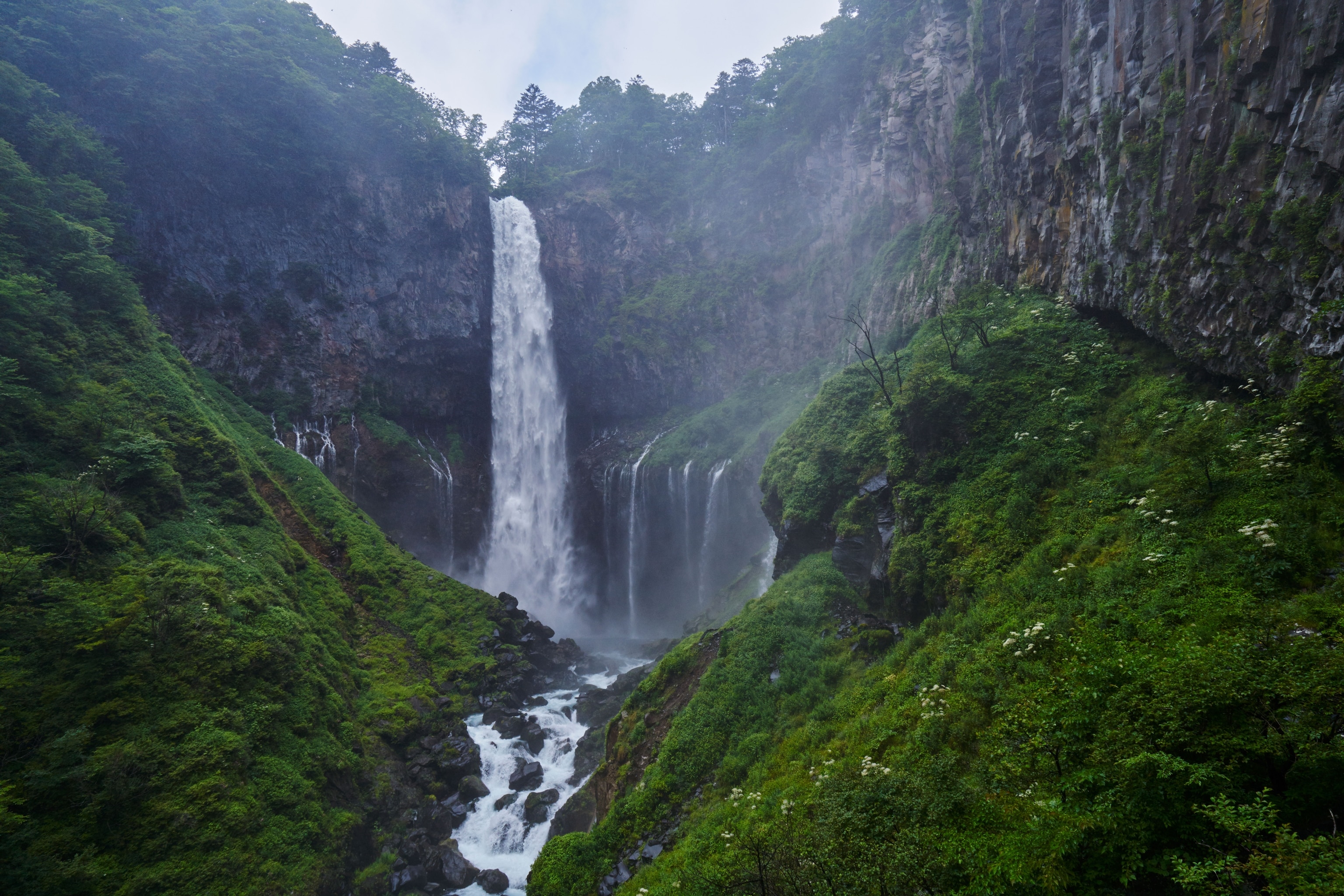 Image of Kegon Falls in the Lake Chuzenji area in Japan